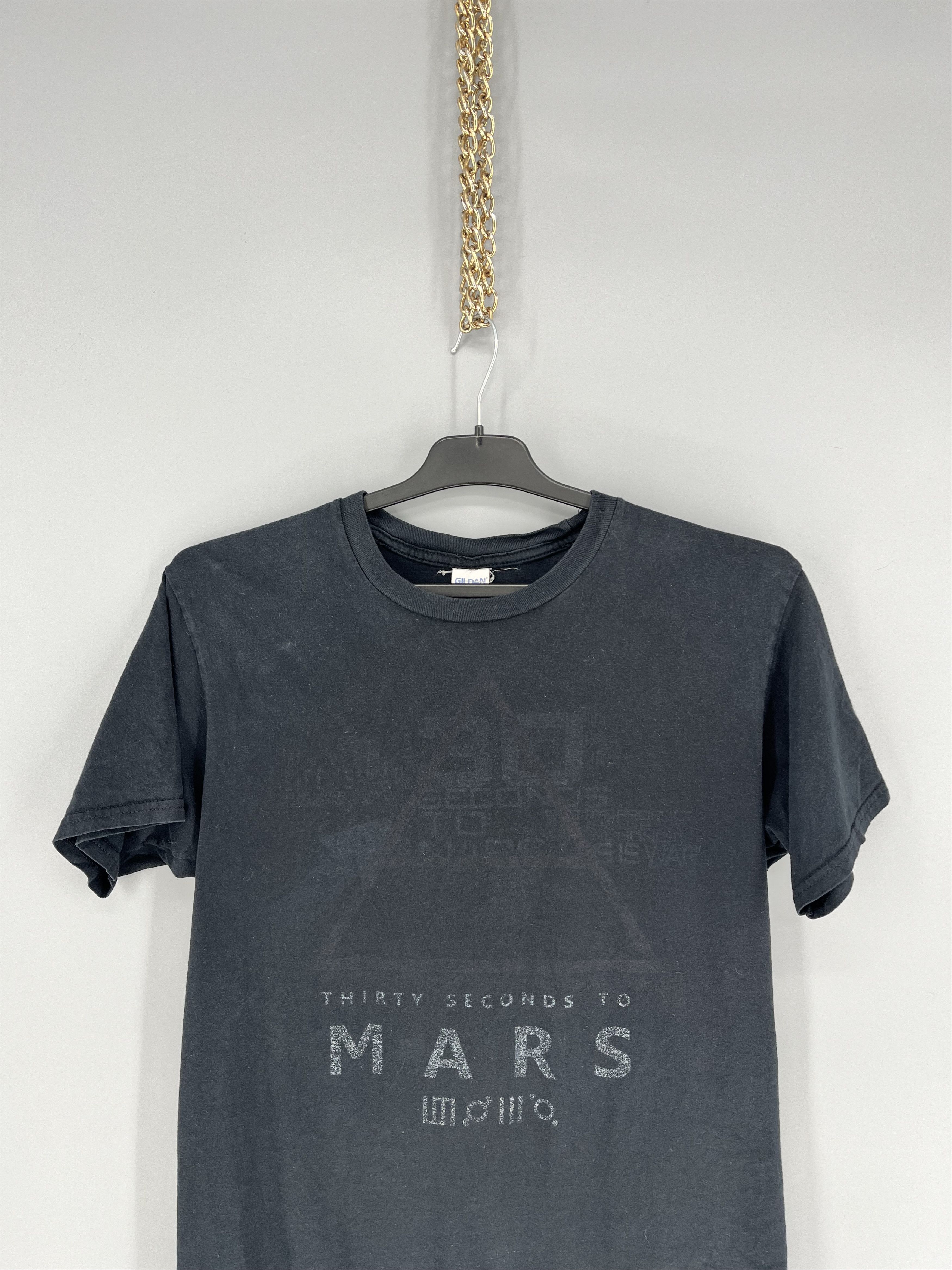 Band Tees Vintage Y2K Thirty Seconds To Mars band tee Big Logo size M Size US M / EU 48-50 / 2 - 6 Thumbnail
