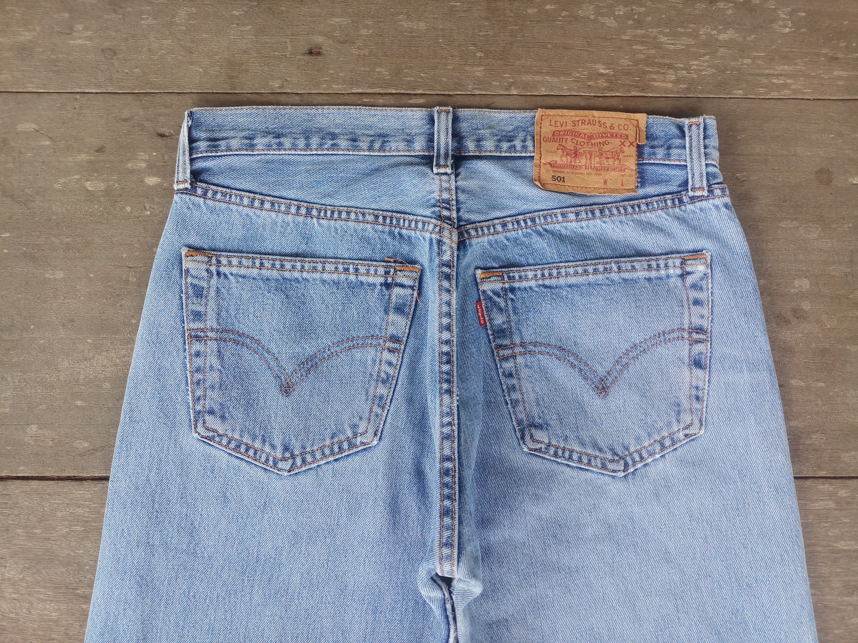 Levi's Vintage levis 501 W31 L31,levis denim ,retro Size US 31 - 6 Thumbnail
