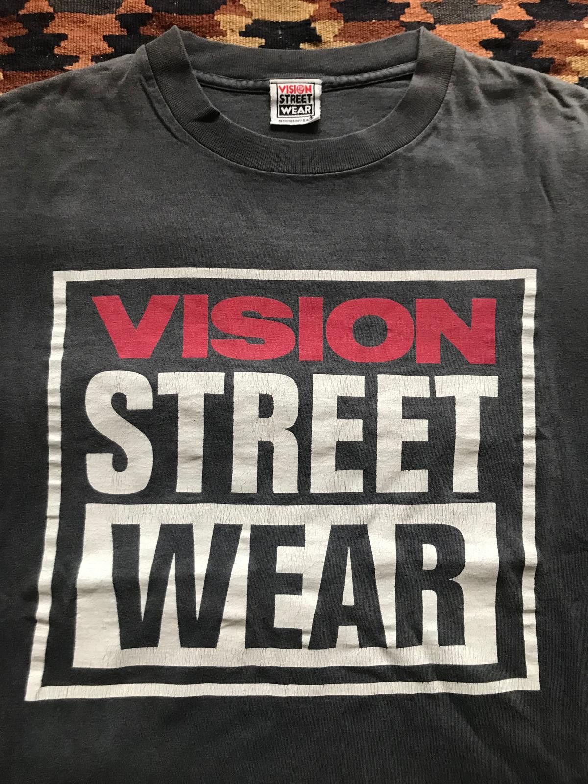 Vision Streetwear Vtg Orig VSW Vision Streetwear dated T w/Tag Size US XL / EU 56 / 4 - 2 Thumbnail