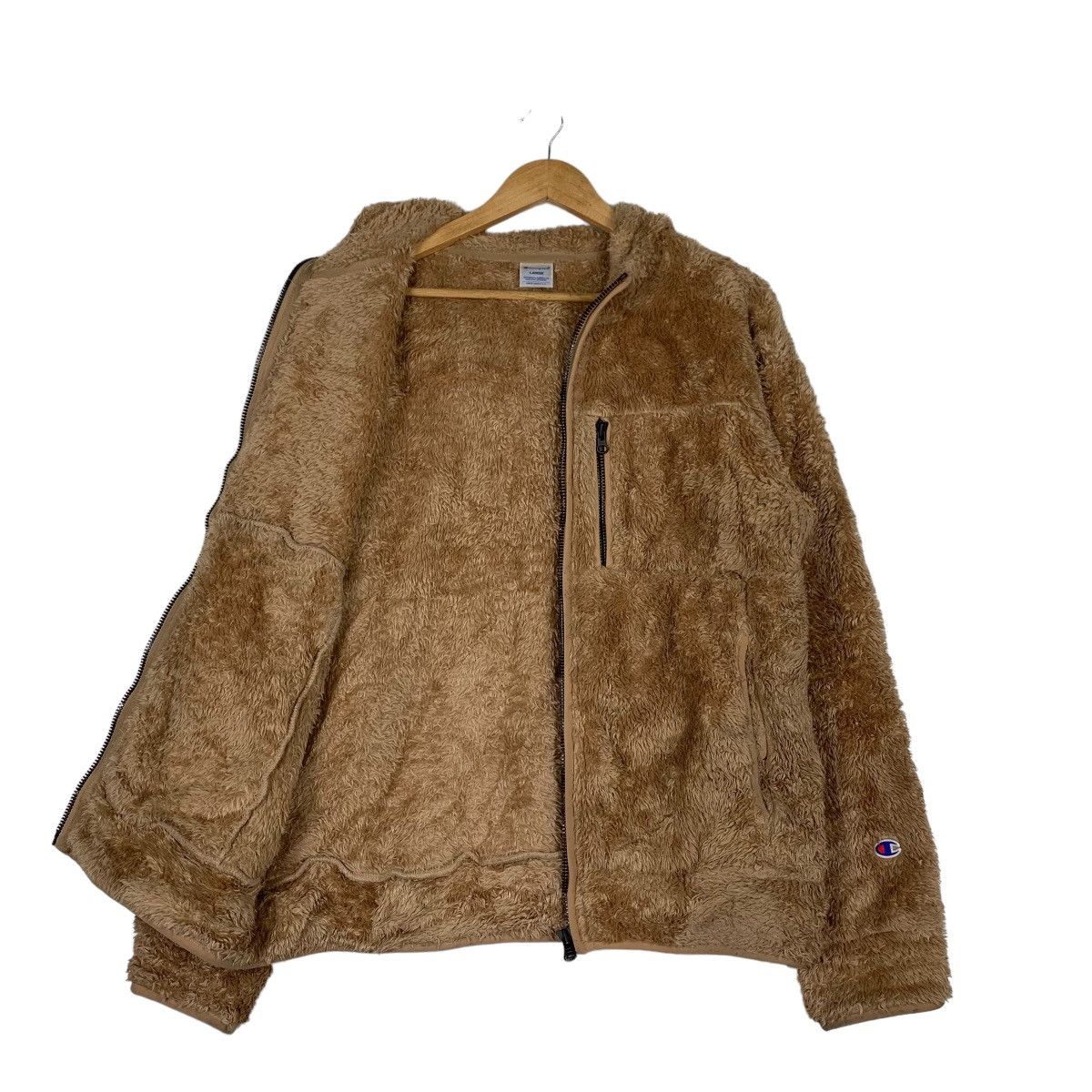 Champion CHAMPION Deep Pile Zipper Fleece Hoodie #1099-C50 Size US L / EU 52-54 / 3 - 9 Thumbnail