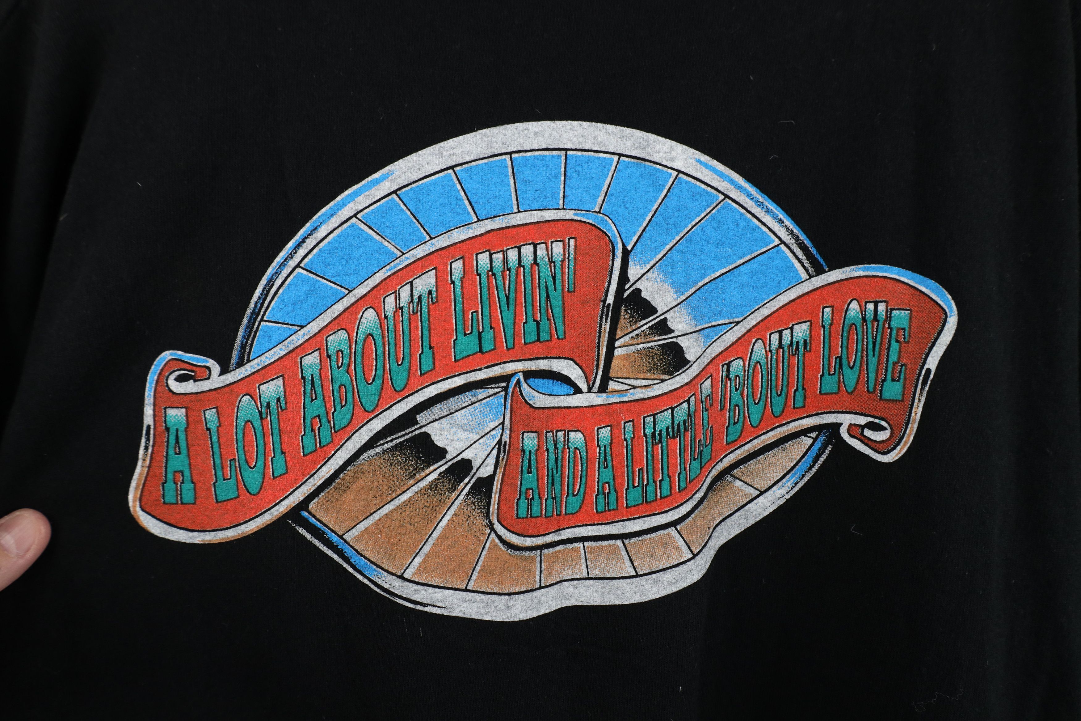 Vintage Vintage 90s Country Music Alan Jackson Band T-Shirt USA Size US L / EU 52-54 / 3 - 11 Thumbnail