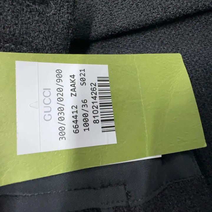 Gucci Gucci Black Pleated Casual Pants for Women-2507 Size 35" - 3 Thumbnail