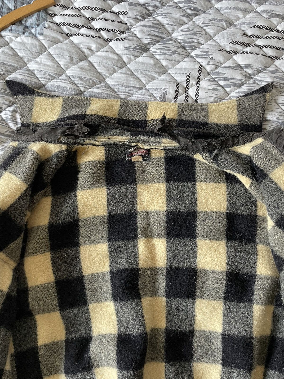 Vintage Vintage 50s Plaid Woolrich Boxy Jacket Size US M / EU 48-50 / 2 - 5 Thumbnail