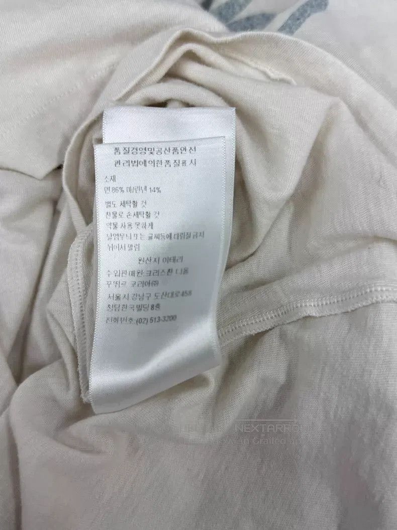 Dior Dior Beige letter print short-sleeved T-shirt Size XS / US 0-2 / IT 36-38 - 7 Thumbnail