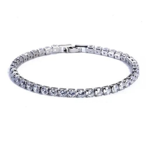 Jewelry Etsuko x Katou Cubic Zirconia Crystal Tennis Bracelets Size ONE SIZE - 6 Thumbnail