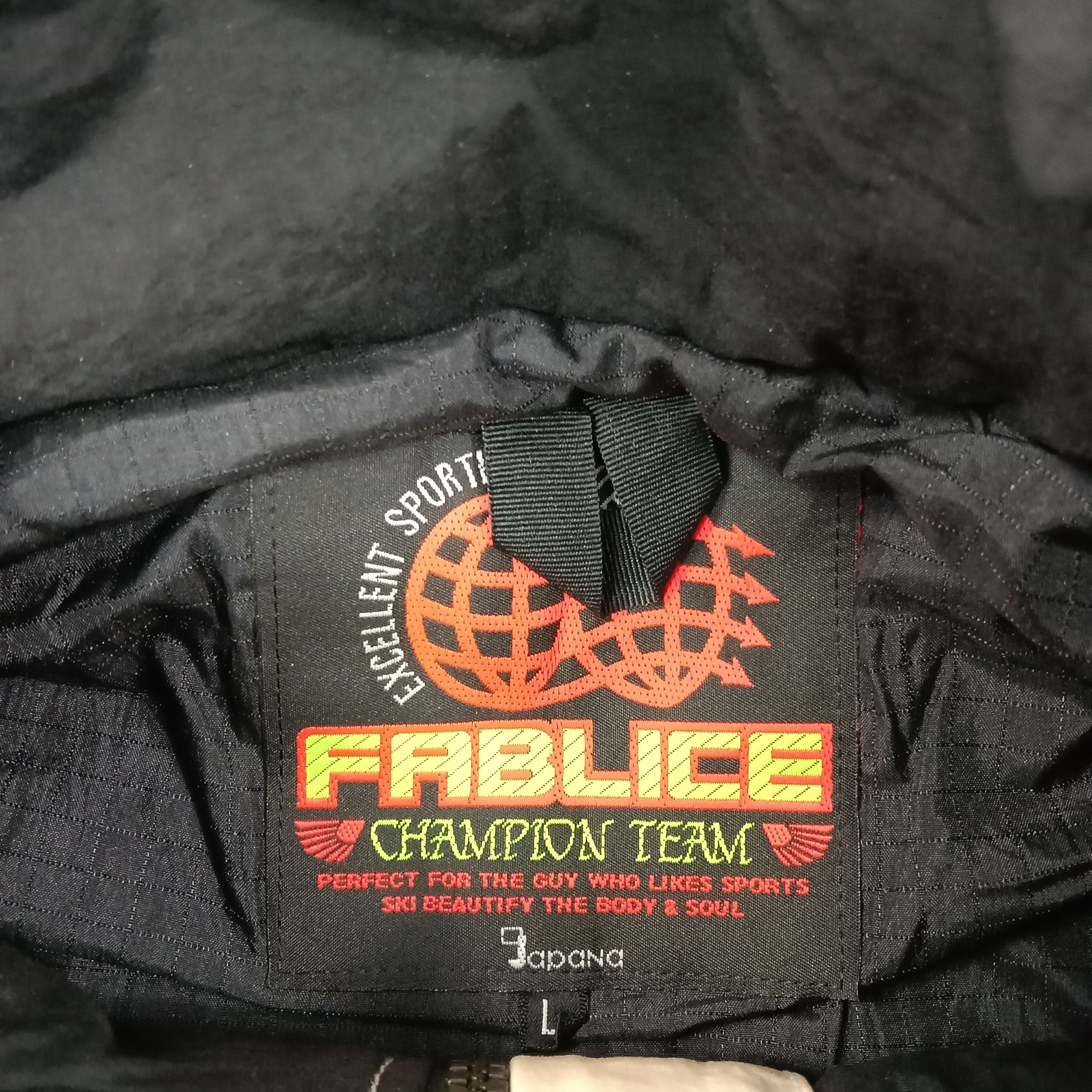 Japanese Brand Fablice Champion Team Gorpcore Jacket C260N20 Size US L / EU 52-54 / 3 - 3 Thumbnail