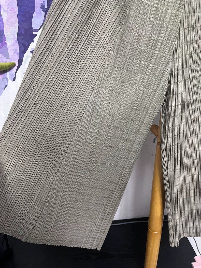 Issey Miyake Issey Miyake size:4 Bamboo joint wide-leg pants Size 42" / US 20 - 2 Thumbnail