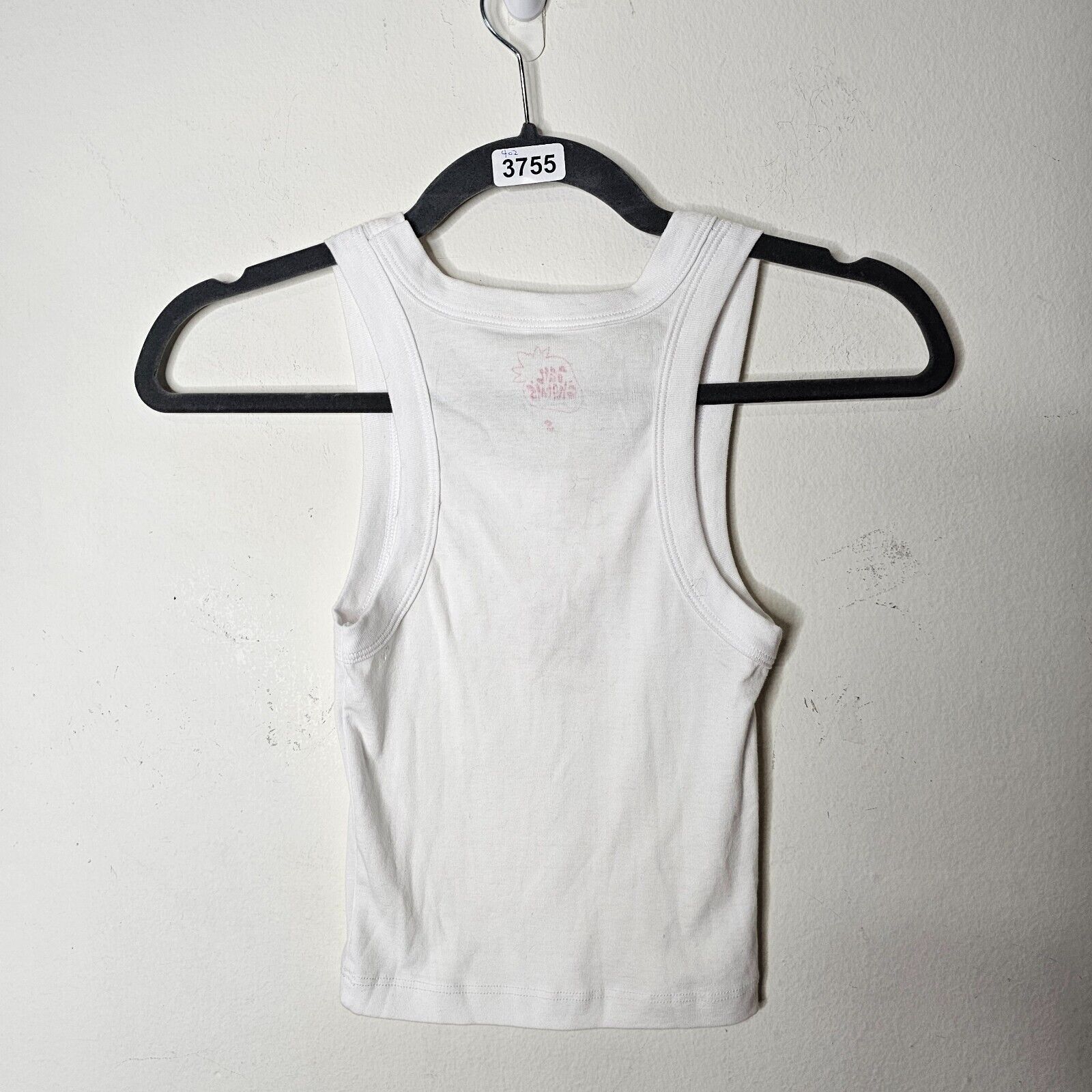 Other Ian Charms White Crop Sleeveless Tank Red Ian Charms Logo S Size S / US 4 / IT 40 - 2 Thumbnail