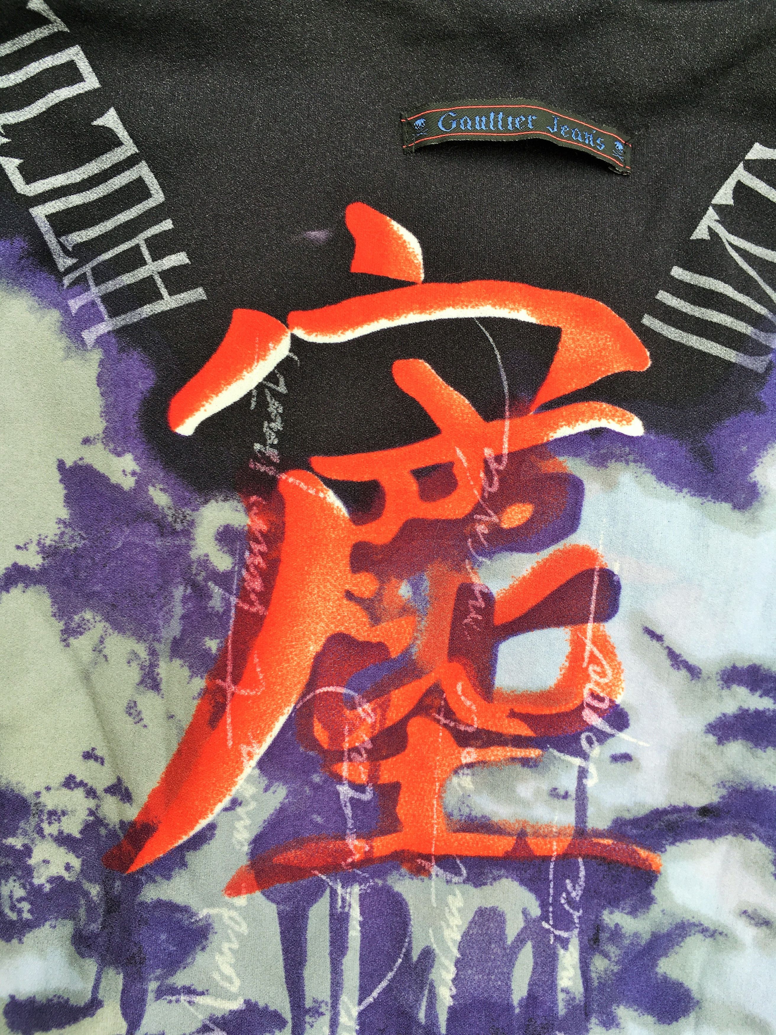 Jean Paul Gaultier Jean Paul Gaultier 1997 Fashion Culture Japanese T-shirt Top Size M / US 6-8 / IT 42-44 - 10 Thumbnail