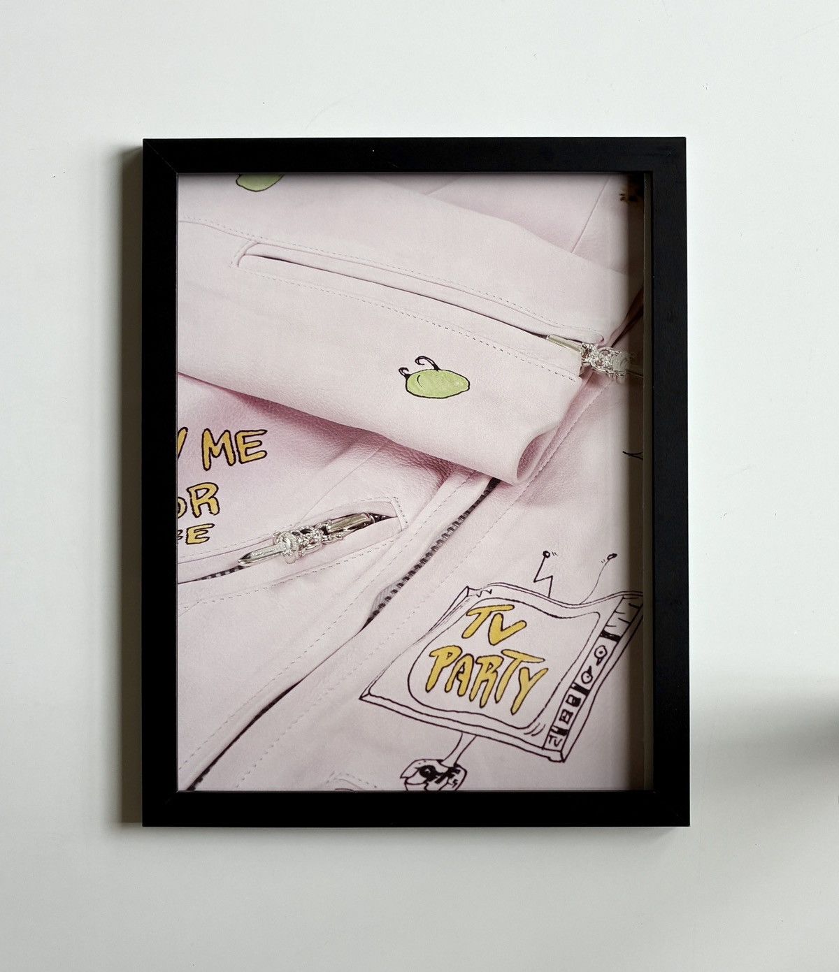 Chrome Hearts Chrome Hearts pink jacket photo Framed poster 9x11 Size ONE SIZE - 1 Thumbnail