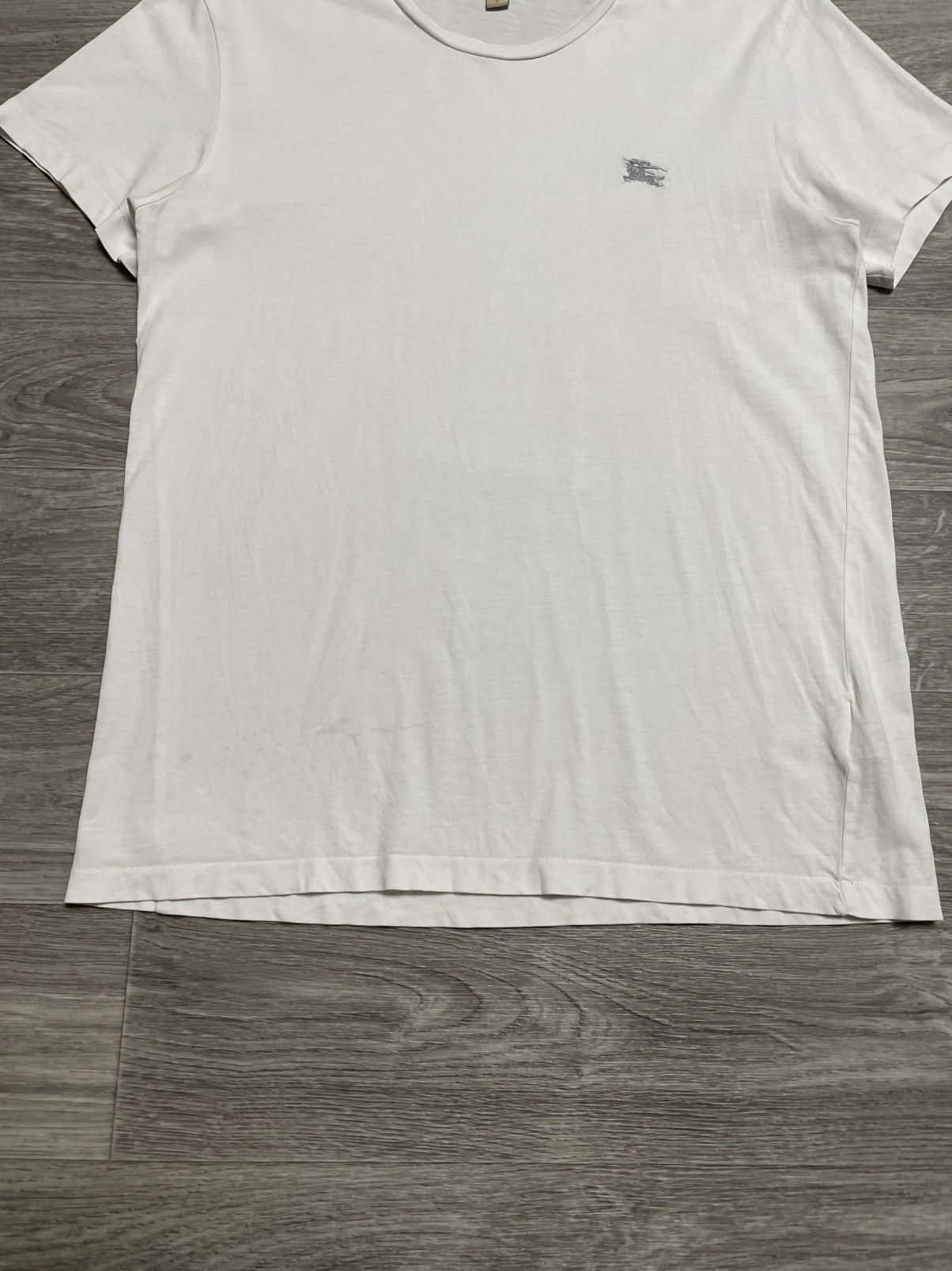 Burberry Burberry White Basic T-Shirt Size US S / EU 44-46 / 1 - 3 Thumbnail