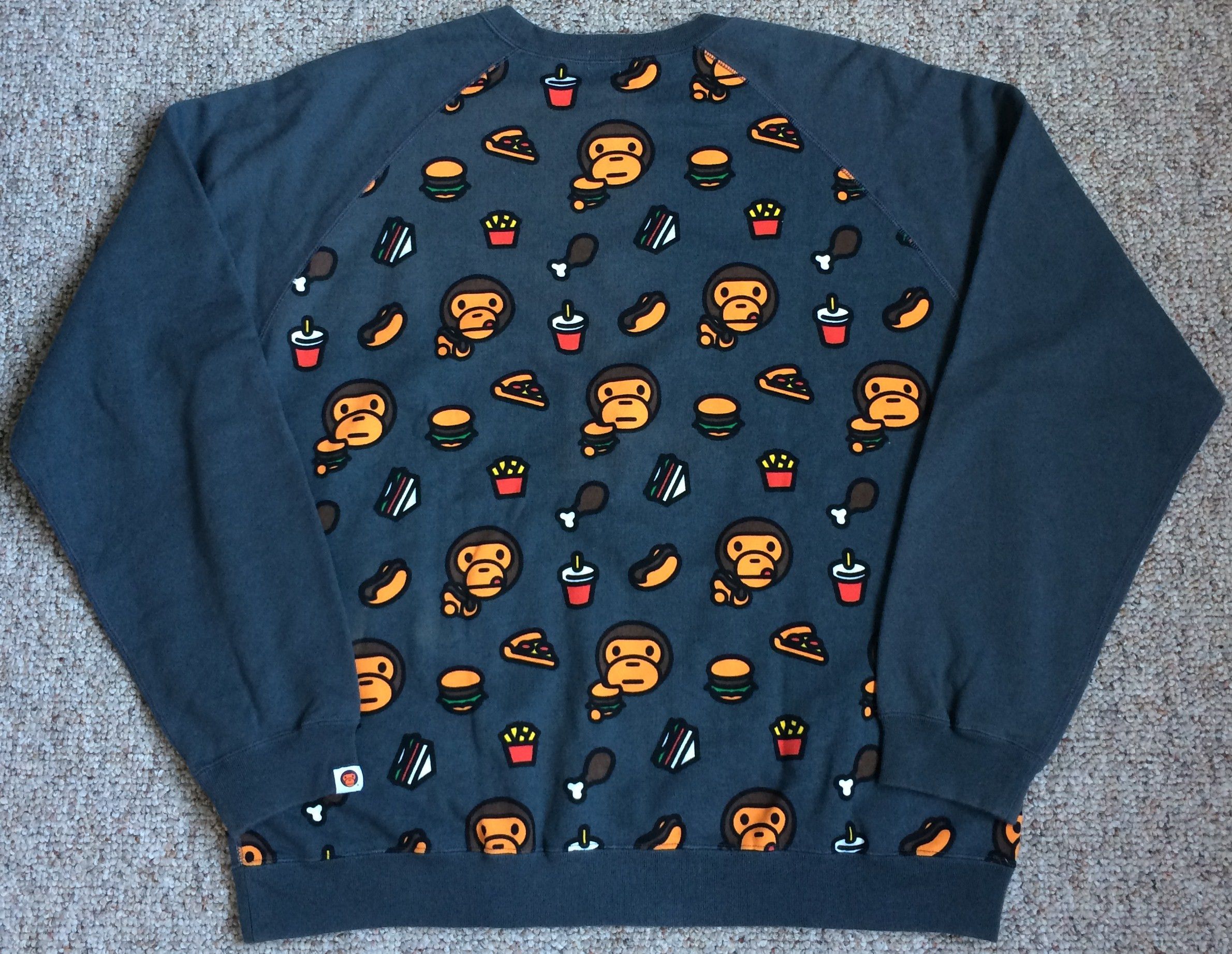 OG Bape Baby Milo Junk Food Sweatshirt