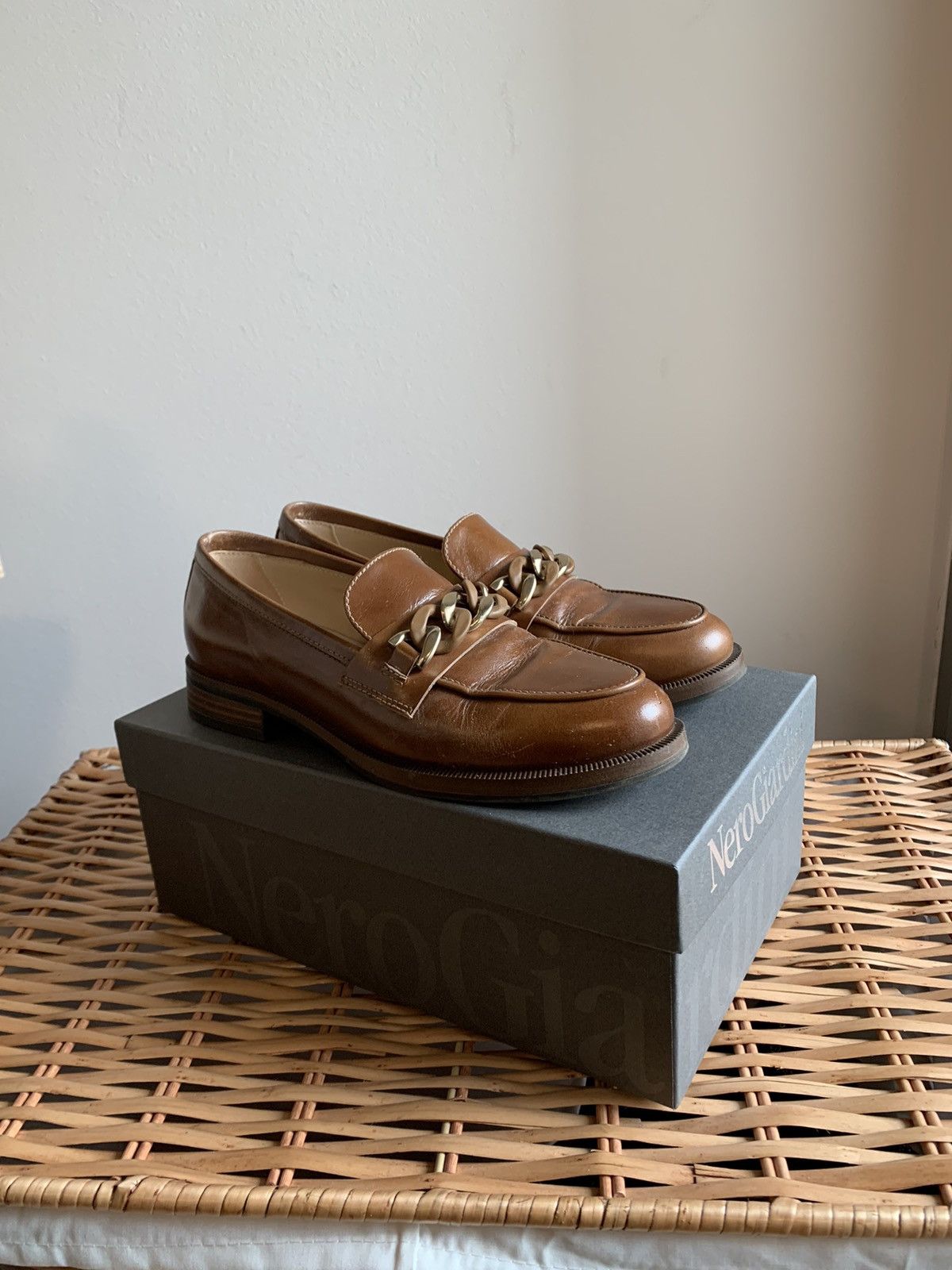 Other Nero Giardini leather loafer flats Size US 6 / IT 36 - 1 Thumbnail