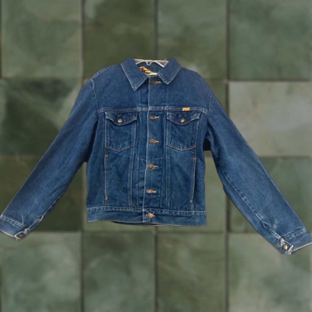 Vintage VINTAGE Rustler Denim Jacket Women Small 80s Western Trucker Casual Blue Size 28" / US 6 / IT 42 - 1 Thumbnail