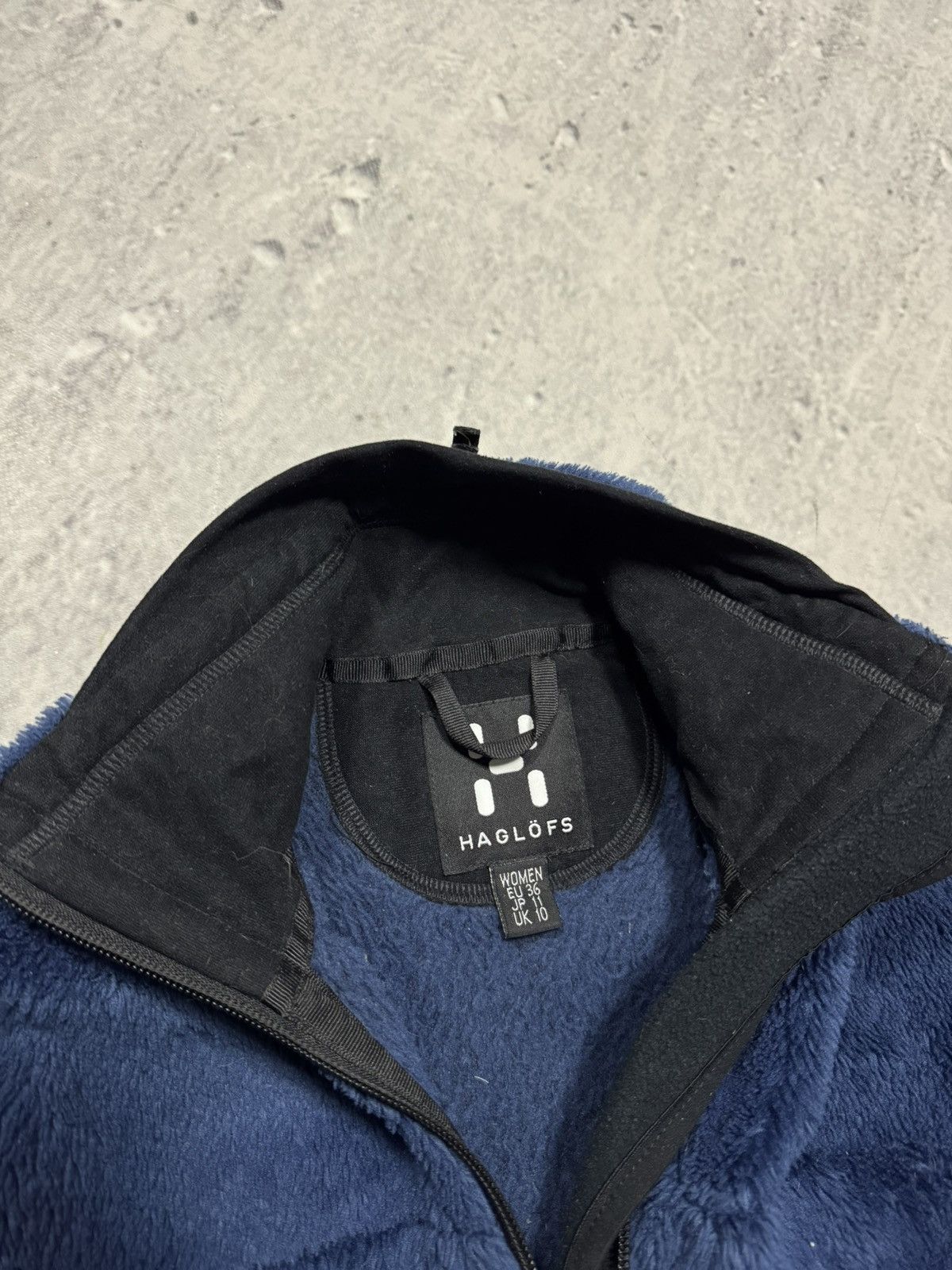 Haglofs × Vintage Awesome Haglofs vintage fleece zip jacket outdoor Size L / US 10 / IT 46 - 6 Thumbnail