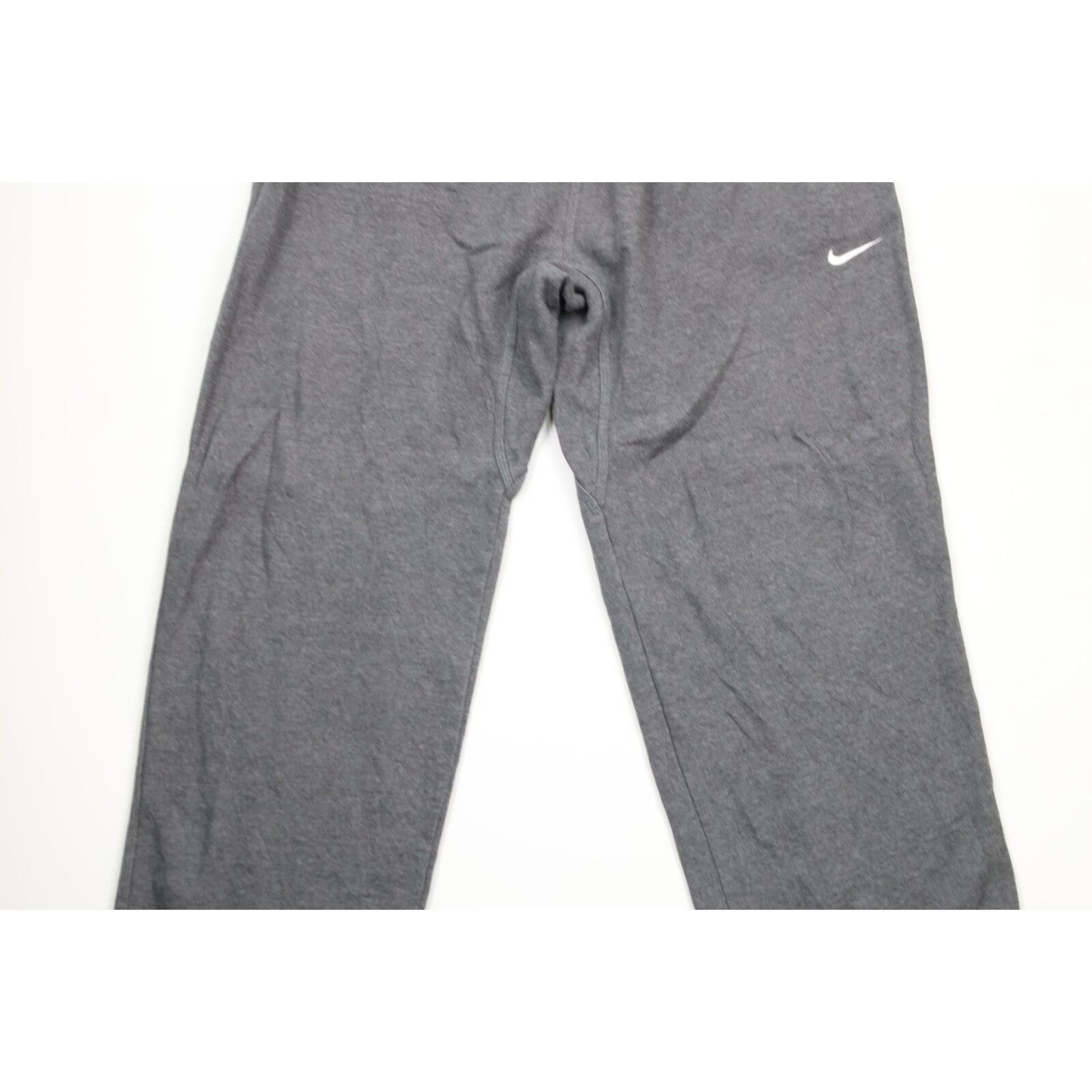Nike Vintage Nike Travis Scott Mini Swoosh Wide Leg Sweatpants Size US 36 / EU 52 - 3 Thumbnail