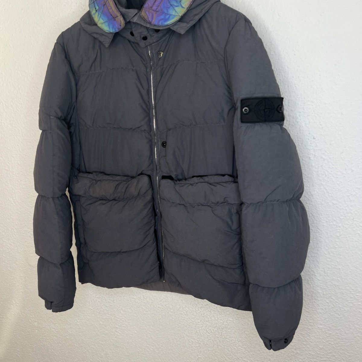 Stone Island × Stone Island Shadow Project Stone Island Shadow Project Naslan Light Down Puffer Jacket Size US M / EU 48-50 / 2 - 5 Thumbnail