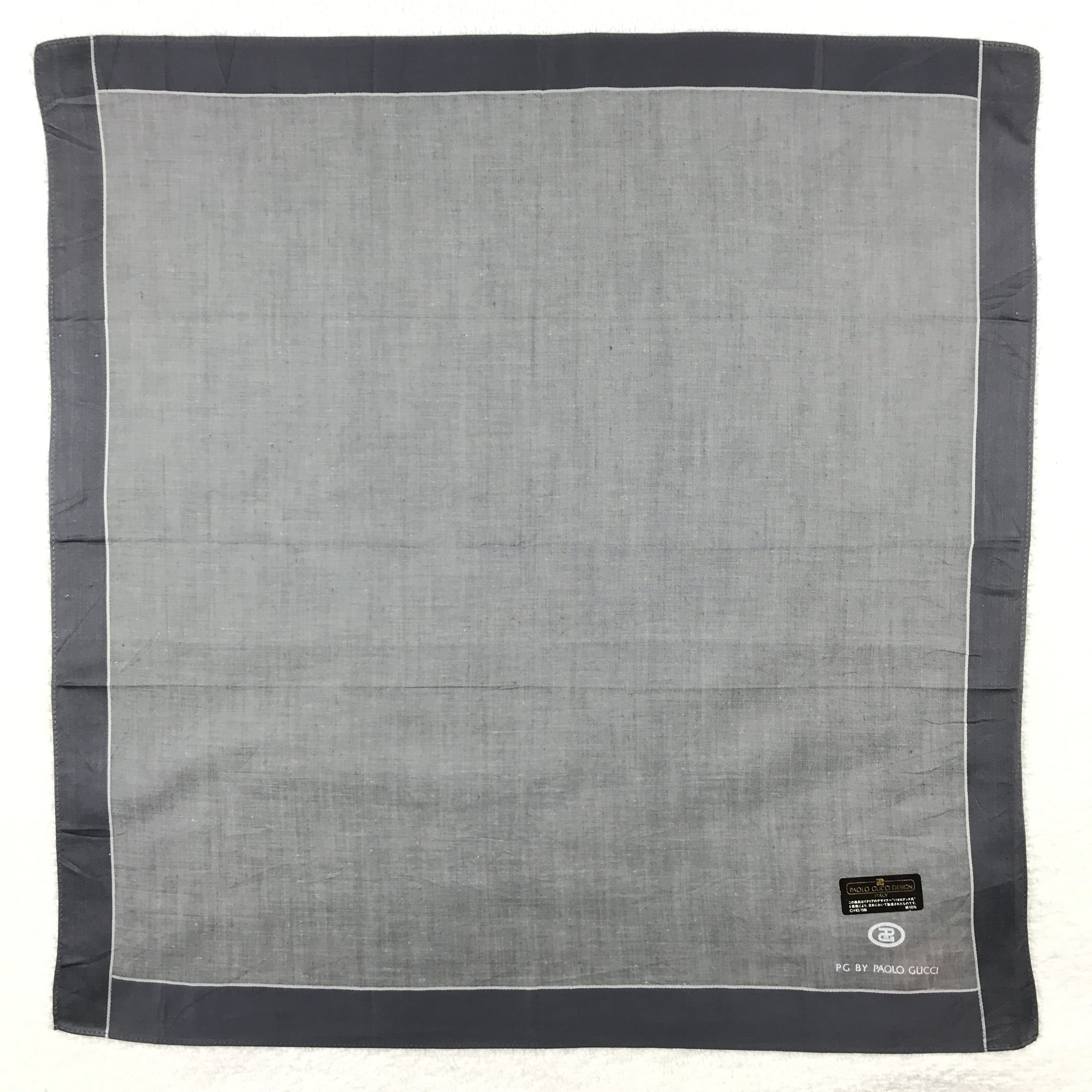 Paolo Gucci × Vintage Vintage Paolo Gucci Bandana Neckerchief Handkerchief Size ONE SIZE - 1 Thumbnail
