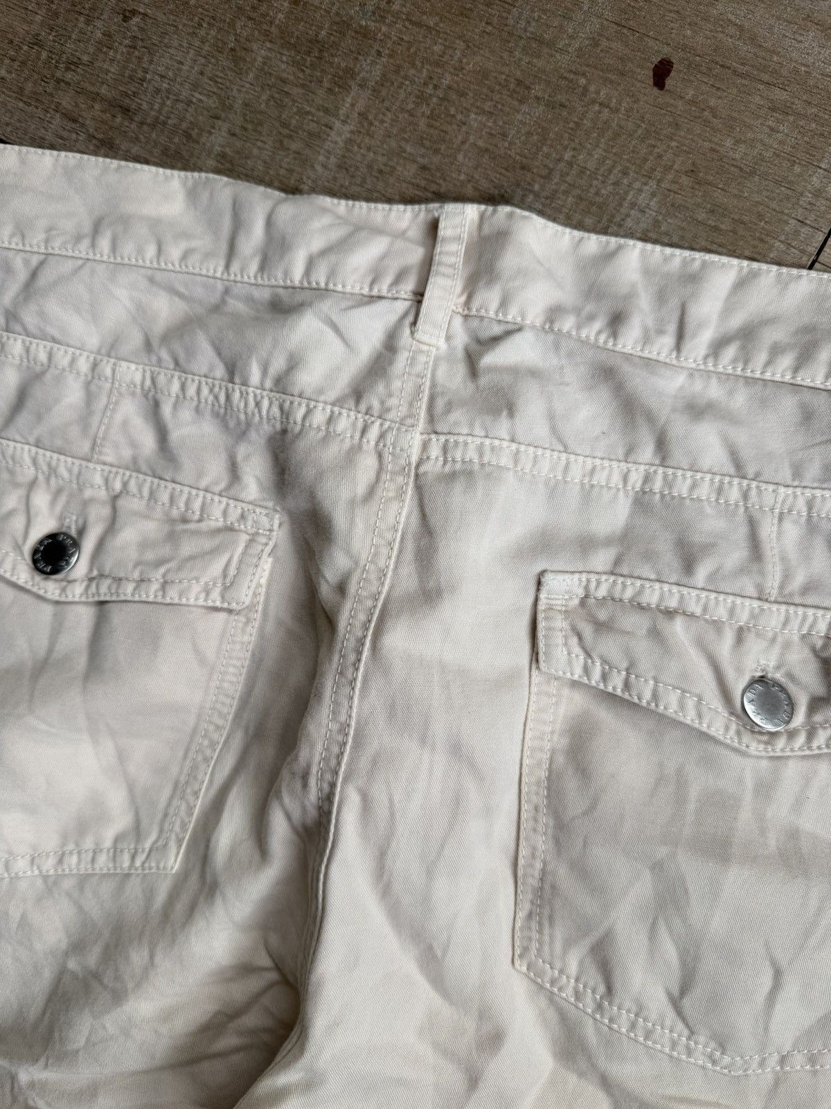 Prada Vintage Prada Cream Pants Size US 35 - 4 Thumbnail