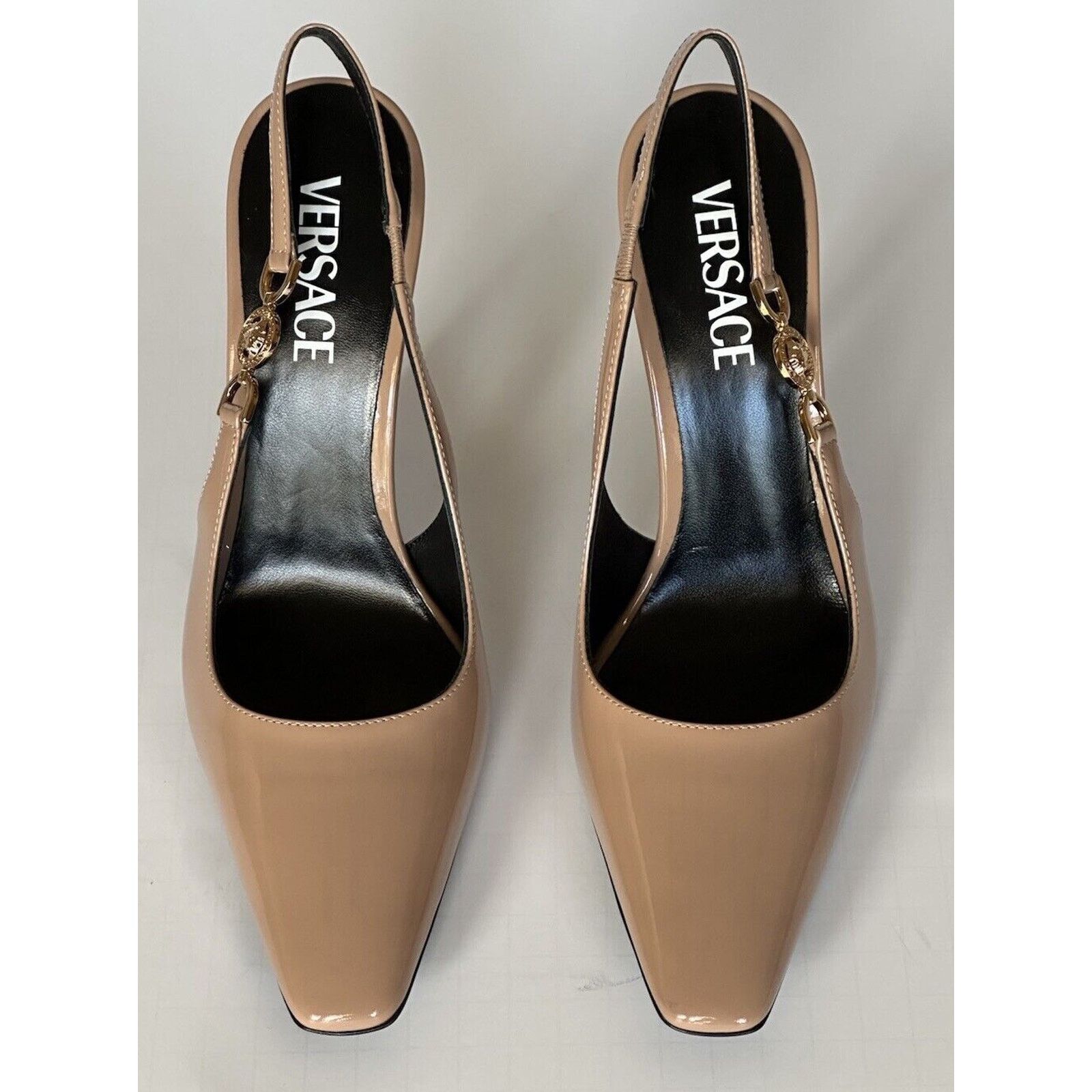 Versace Versace Sling Back Leather Pump Shoes Blush 10 US 1012127 Size US 10 / IT 40 - 4 Thumbnail