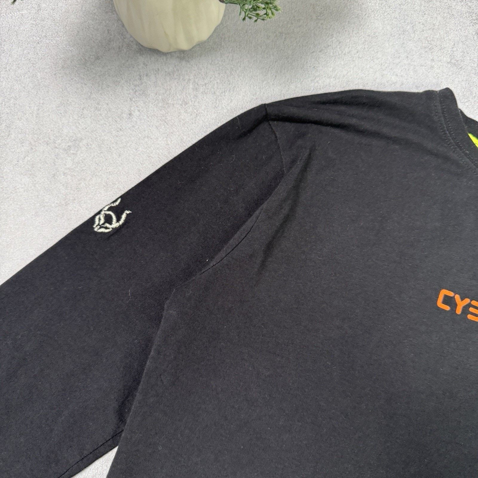 Vintage Cyberdog Men Long Sleeve T Shirt Size M Black Size US M / EU 48-50 / 2 - 7 Thumbnail