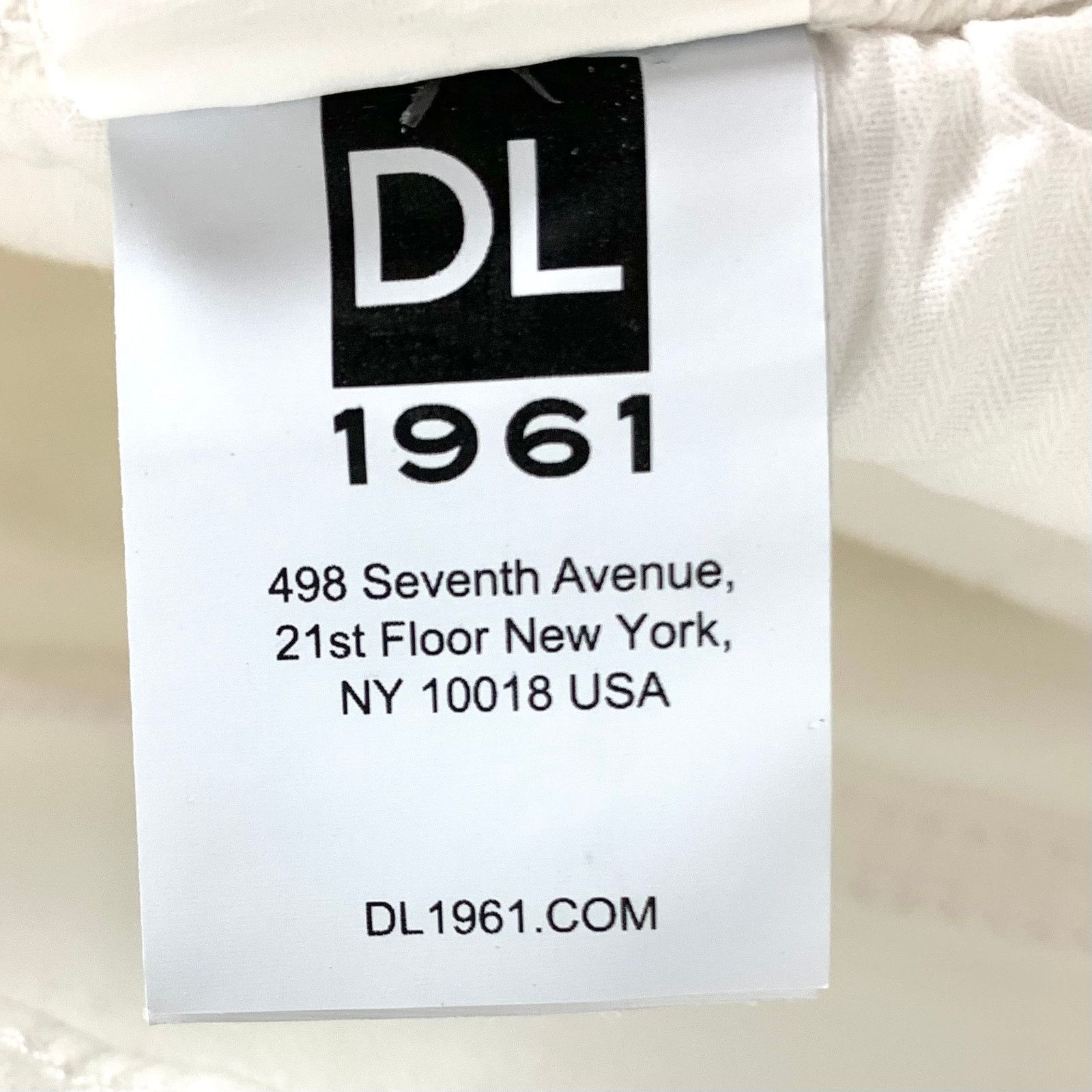 DL1961 DL1961 Patti High Rise Straight Jeans Donovan White Size 29 Size 29" - 15 Thumbnail