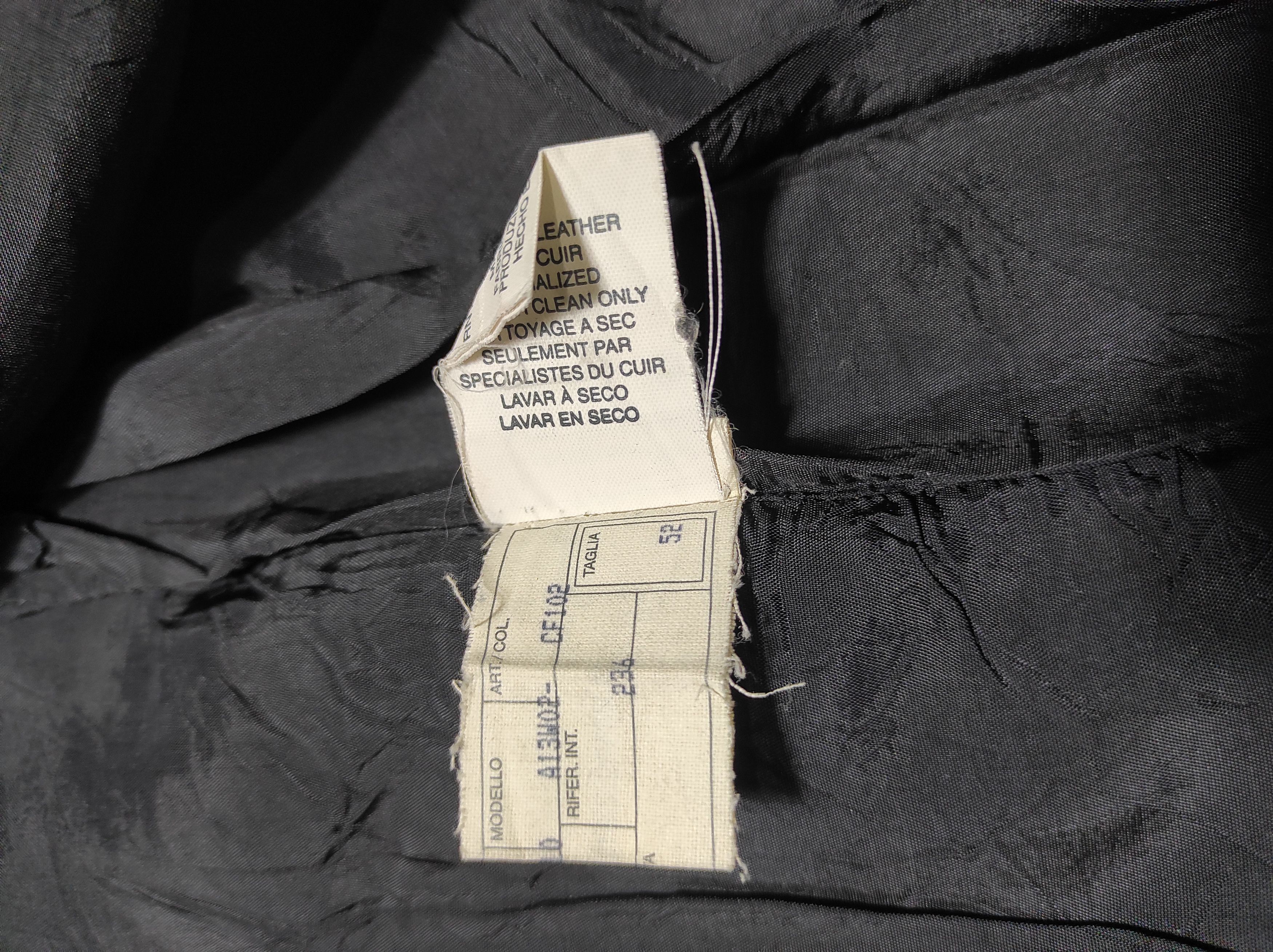 Armani Armani Collezioni Leather Classical Jacket Size US L / EU 52-54 / 3 - 17 Thumbnail