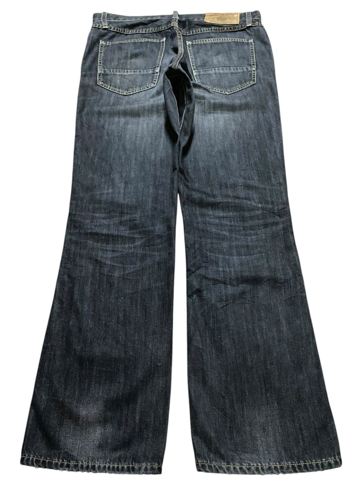 Eddie Bauer Vintage Eddie bauer 1970 Black Denim bootcut Style Jeans Size US 34 / EU 50 - 2 Thumbnail
