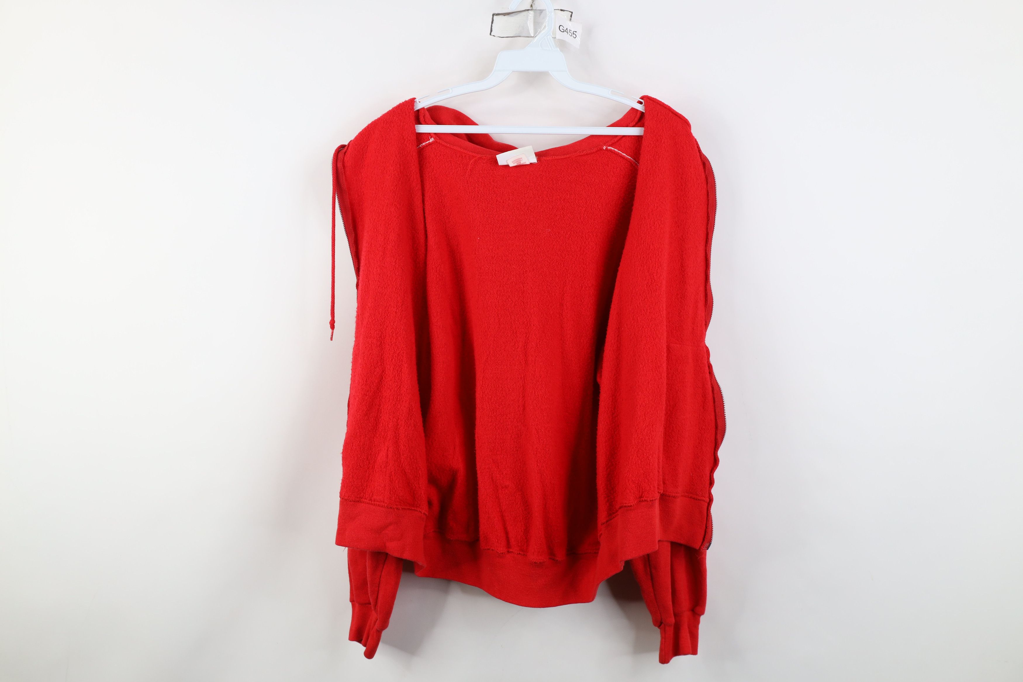 Vintage Vintage 80s 90s Streetwear Full Zip Hoodie Sweatshirt USA Size US XL / EU 56 / 4 - 9 Thumbnail