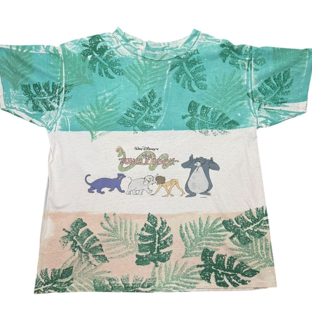 Disney Vintage 90s Disney Jungle Book T-Shirt XL Single Stitch AOP Size US XL / EU 56 / 4 - 1 Thumbnail