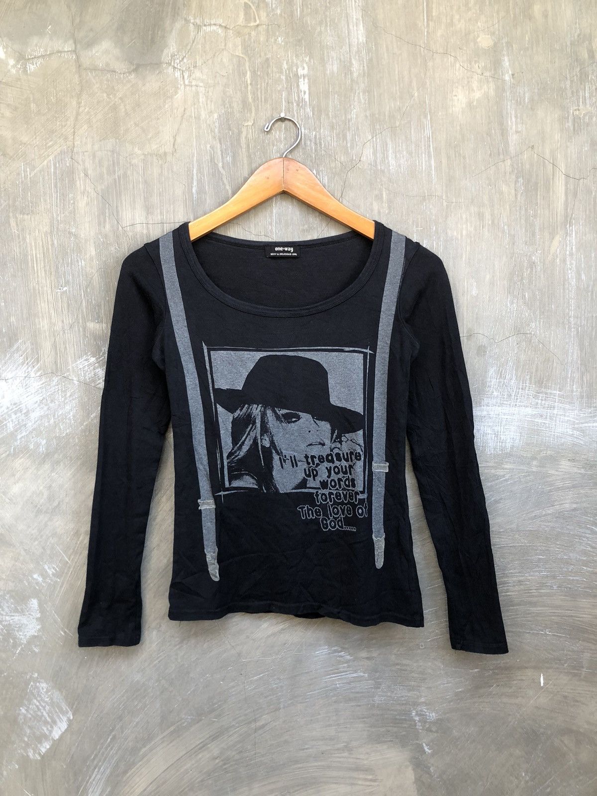 If Six Was Nine Y2K Japanese Brand One Way Longsleeve T-shirt Size M / US 6-8 / IT 42-44 - 3 Thumbnail
