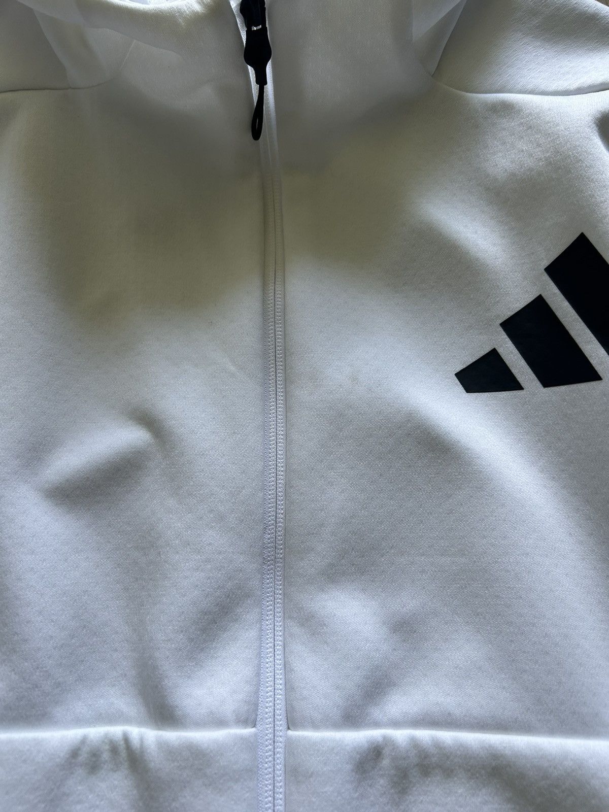 Adidas adidas Z.N.E. Full-Zip Hooded Track Jacket in white Size US L / EU 52-54 / 3 - 3 Thumbnail