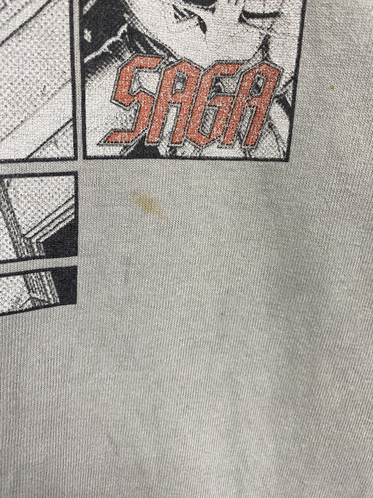 Microsoft 🇺🇸 Vintage 2003 Saga The Marathon Tour Rock Band t-shirt rare Size US L / EU 52-54 / 3 - 14 Thumbnail