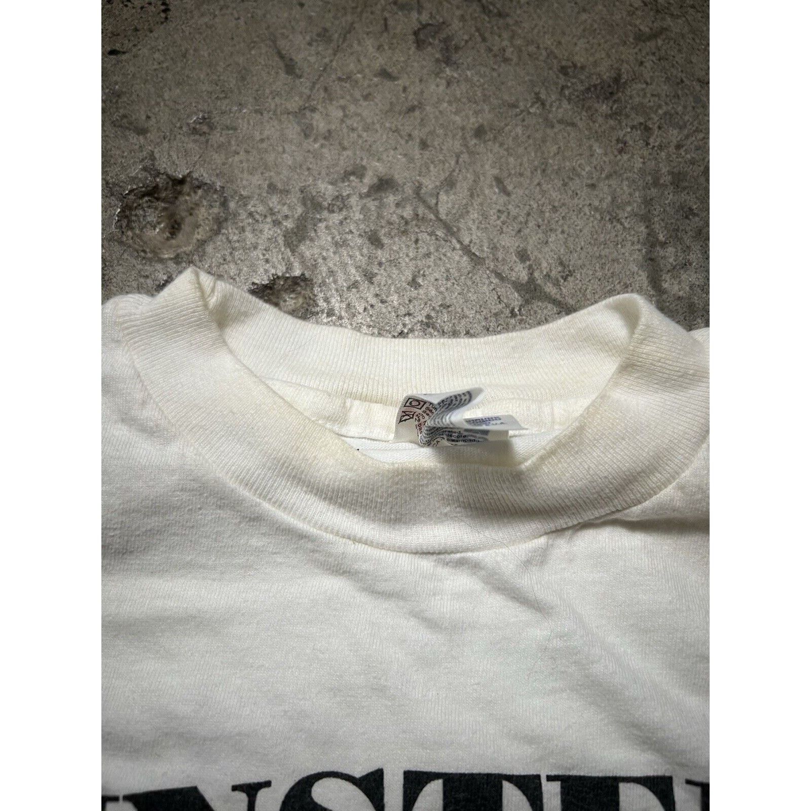 Hanes Vintage 90's Albert Einstein Art Tee T-Shirt Men's Large Size US L / EU 52-54 / 3 - 7 Thumbnail