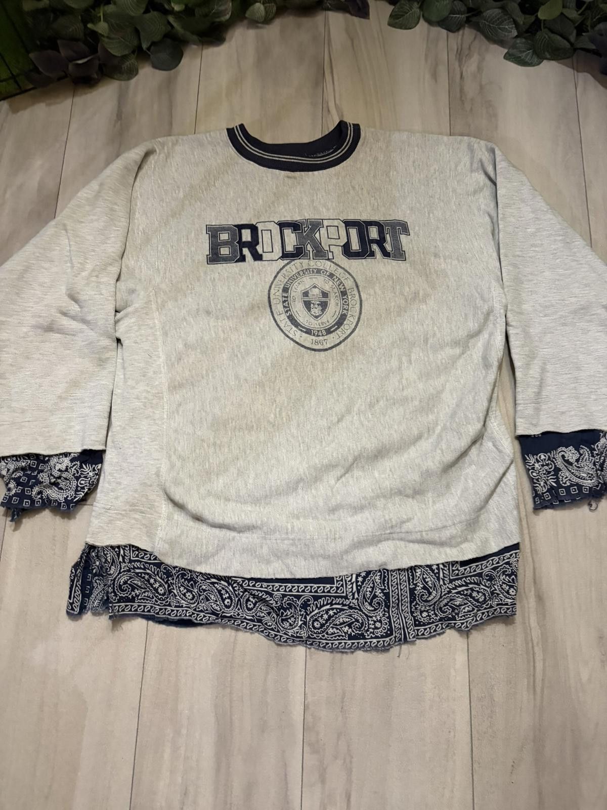 Champion Old Park (Kiminori Nakamura) Upcycled Champion Sweatshirt Size US L / EU 52-54 / 3 - 1 Thumbnail
