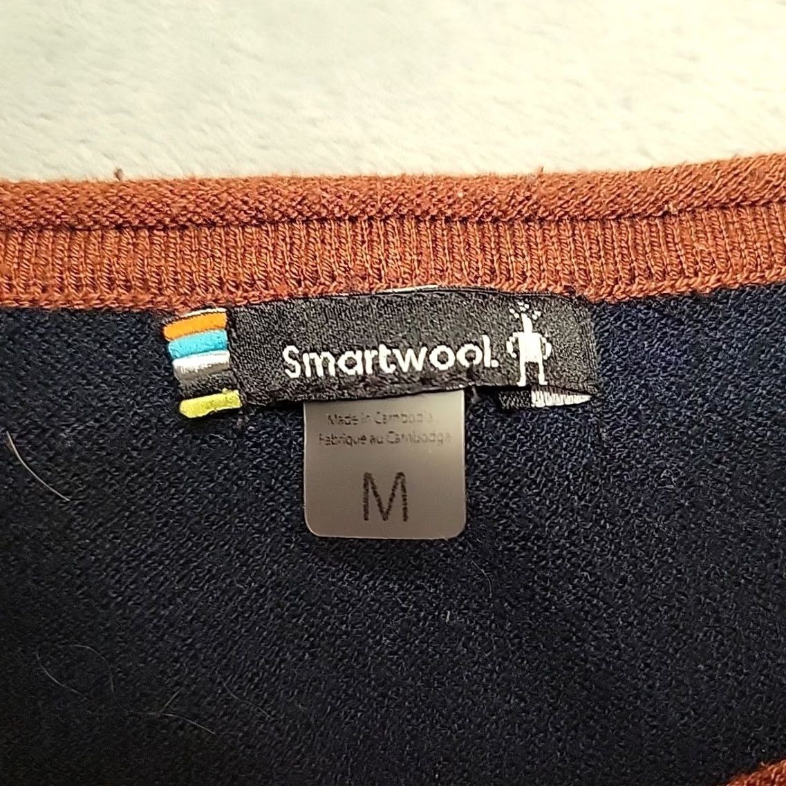 Smartwool Smartwool Woman M Pink Colorblock Wool Long Sleeve Base Layer Performance Hiking T-Shirt Size M / US 6-8 / IT 42-44 - 5 Thumbnail