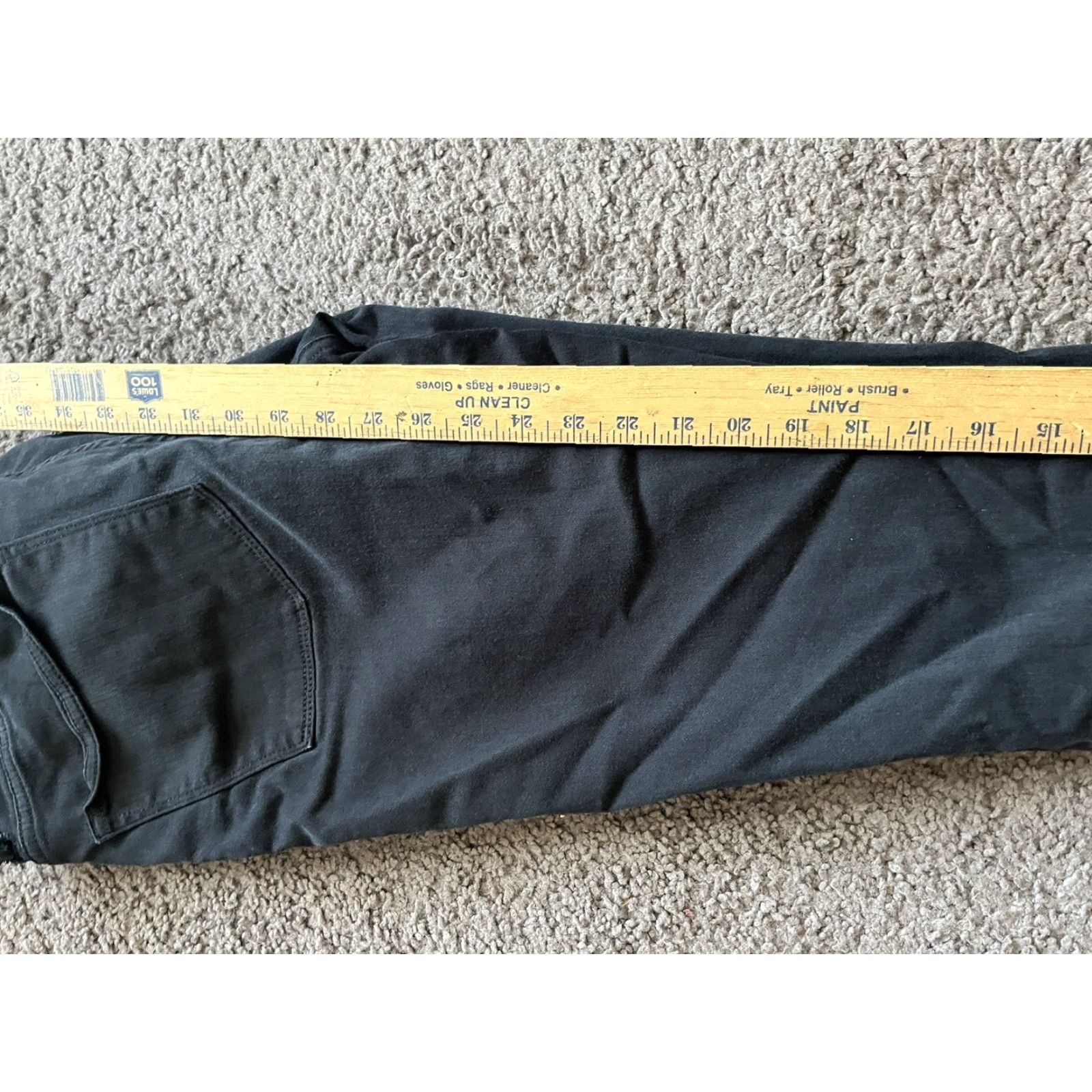Vintage Lauren Jeans Co. Black Stretch Modern Skinny Jeans Size 12 Women Size 34" / US 12 / IT 48 - 7 Thumbnail