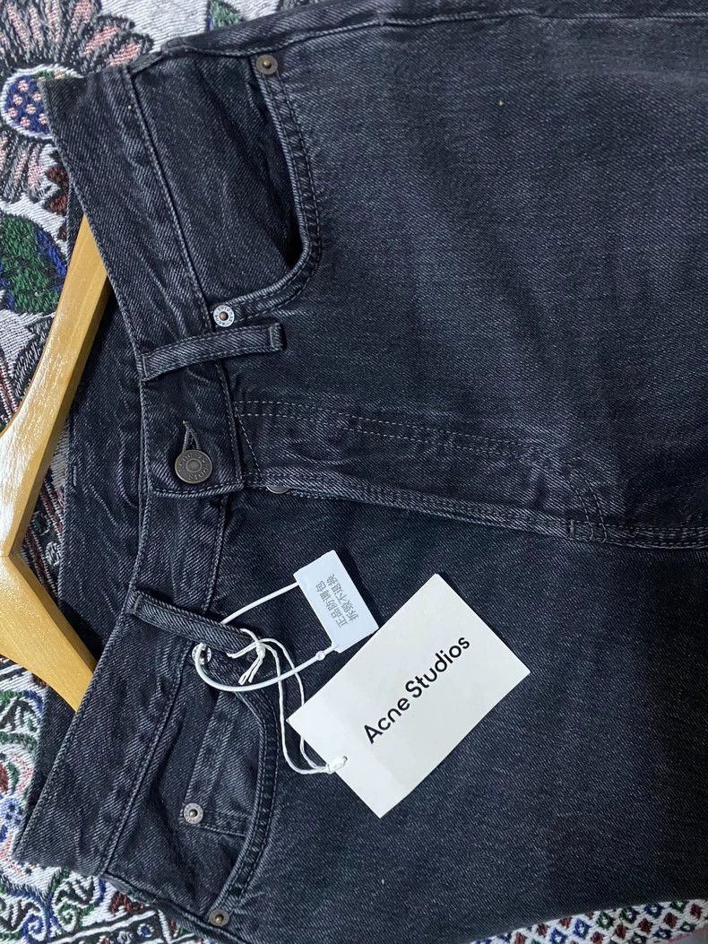 Acne Studios acne studios Wide-leg washed black jeans 2502-Nextarrow Size US 28 / EU 44 - 4 Thumbnail