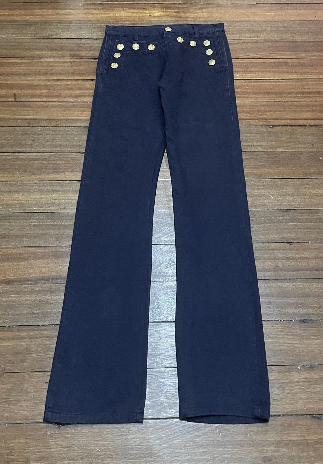 14th Addiction × Japanese Brand × Le Grande Bleu (L.G.B.) Rare Design Vintage Brand Noutral Infinity Pants 1990s Size US 30 / EU 46 - 1 Thumbnail
