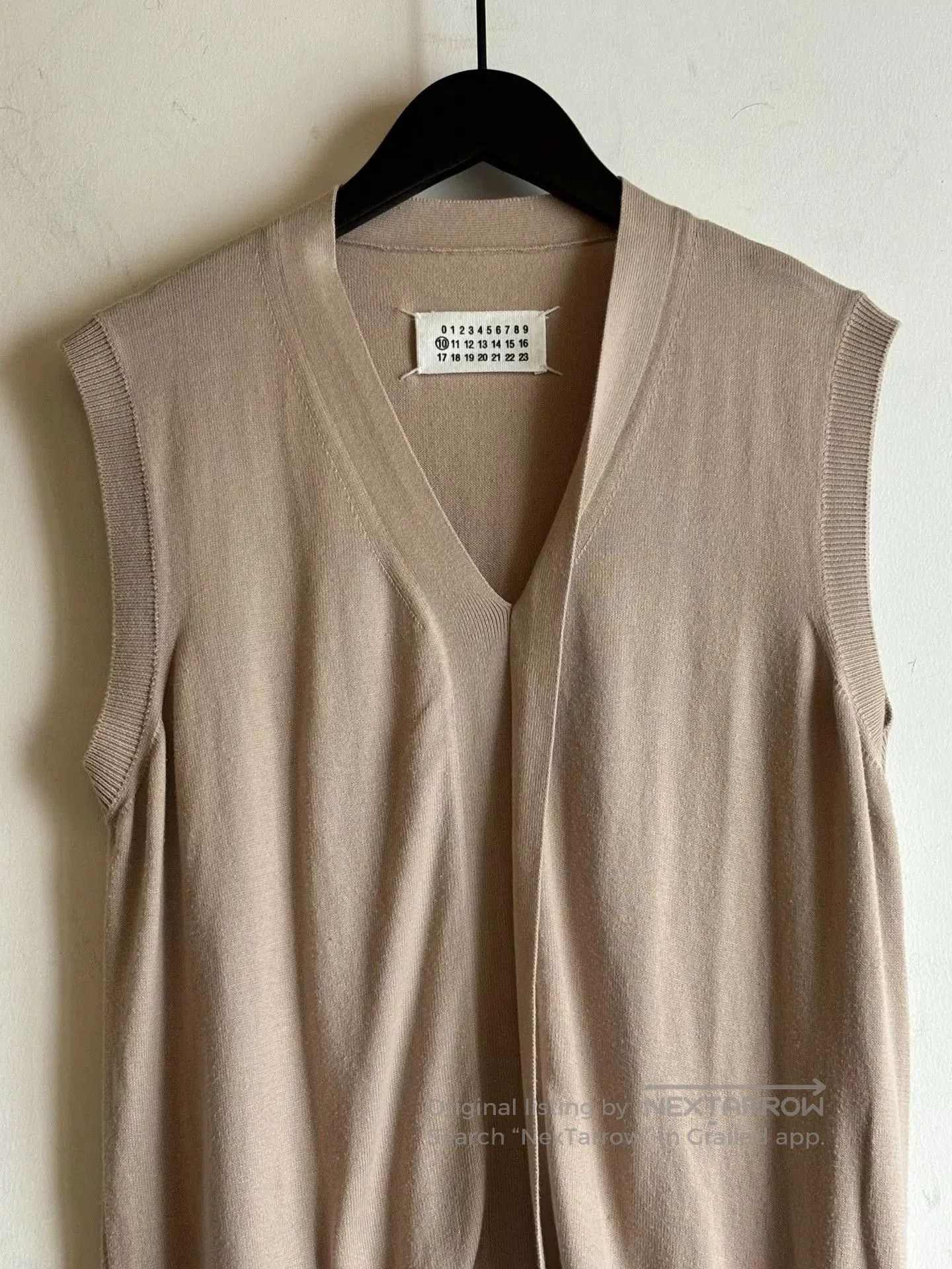 Maison Martin Margiela Wool Knit Vest.