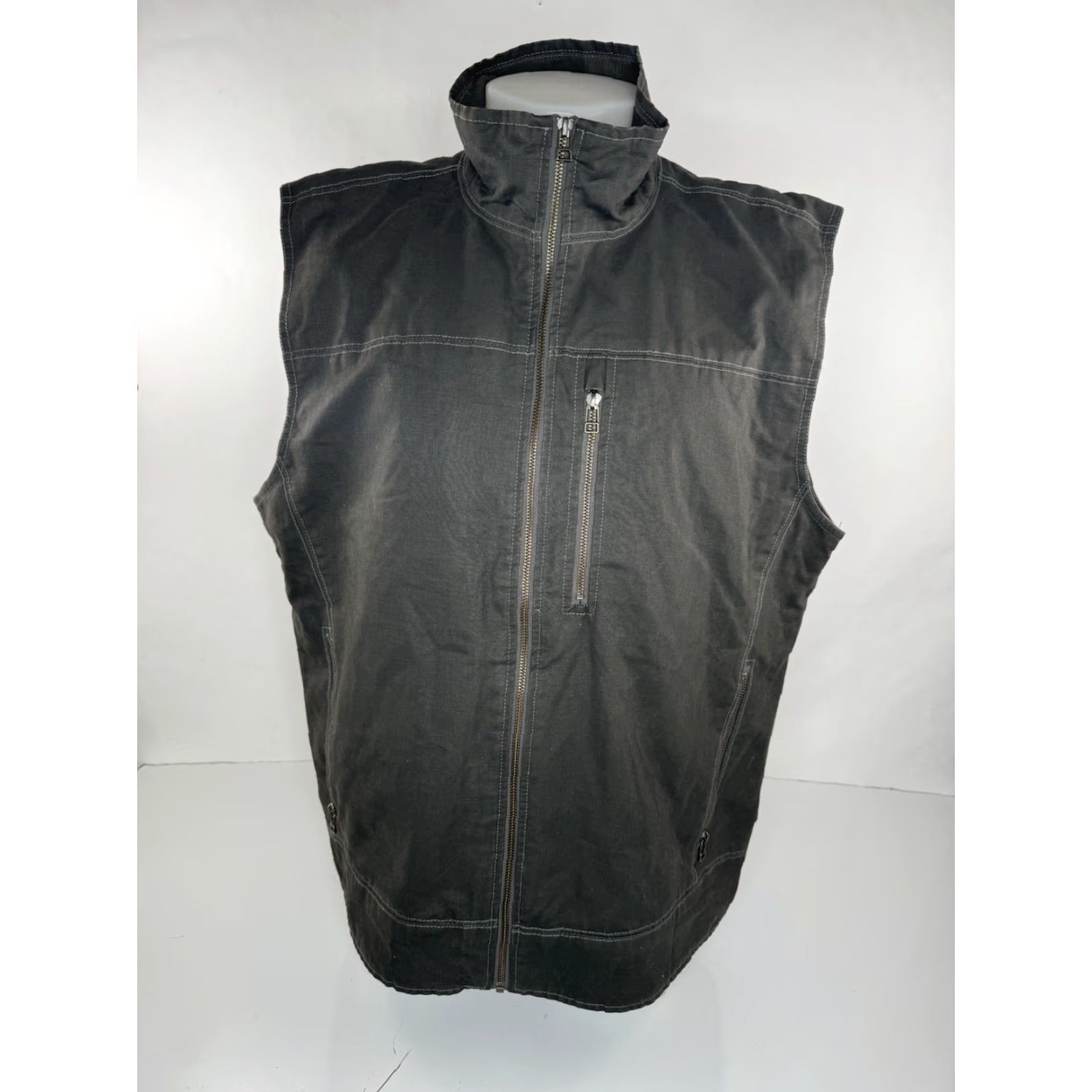 Vintage VINTAGE KUHL Vest Mens 2XL Patina Dye Zip Insulated Grayish Green Addl Info EXCELLENT Size US XXL / EU 58 / 5 - 2 Thumbnail