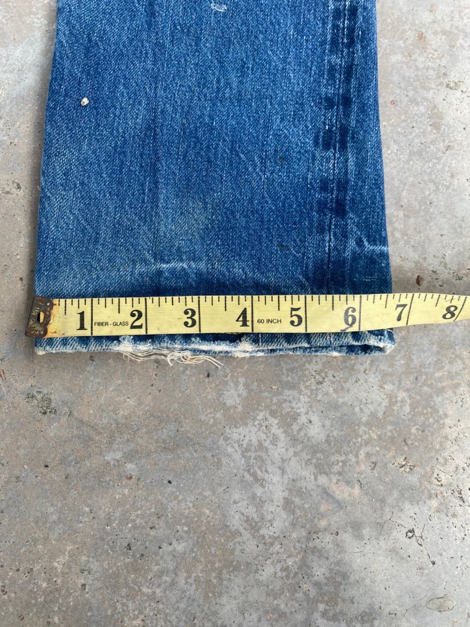 Japanese Brand 💥BEST OFFER💥VINTAGE SHIPS JET BLUE REDLINE SELVEGDE DENIM Size US 32 / EU 48 - 4 Thumbnail