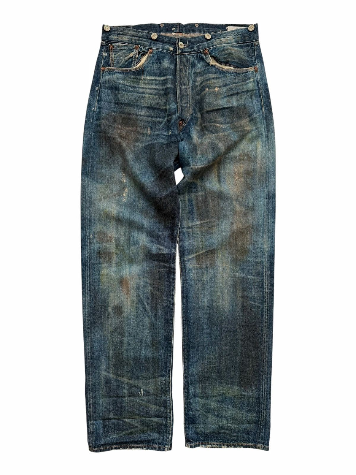 1/501 Limited Unreleased? 1890 Barnyard Distressed 501 Denim