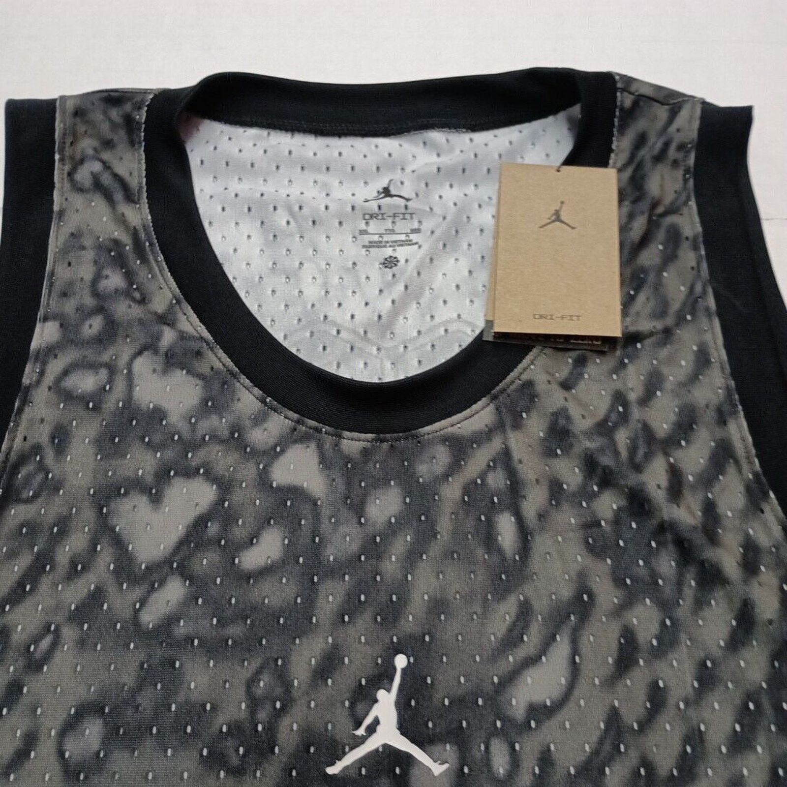 Nike Men's Nike Jordan Dri-Fit Tank Top Mesh Jersey Men's 2XL Size US XXL / EU 58 / 5 - 2 Thumbnail