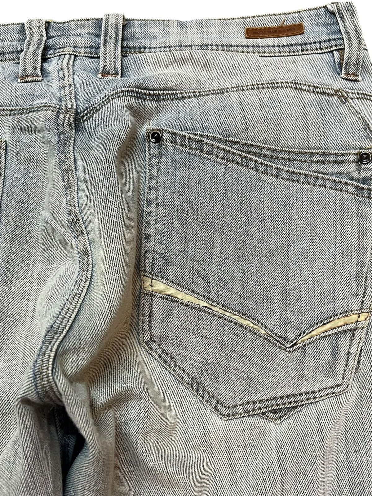 Nicole Club Vintage Nicole Club Flare Grunge Double Zipper Pocket Denim Size US 32 / EU 48 - 10 Thumbnail