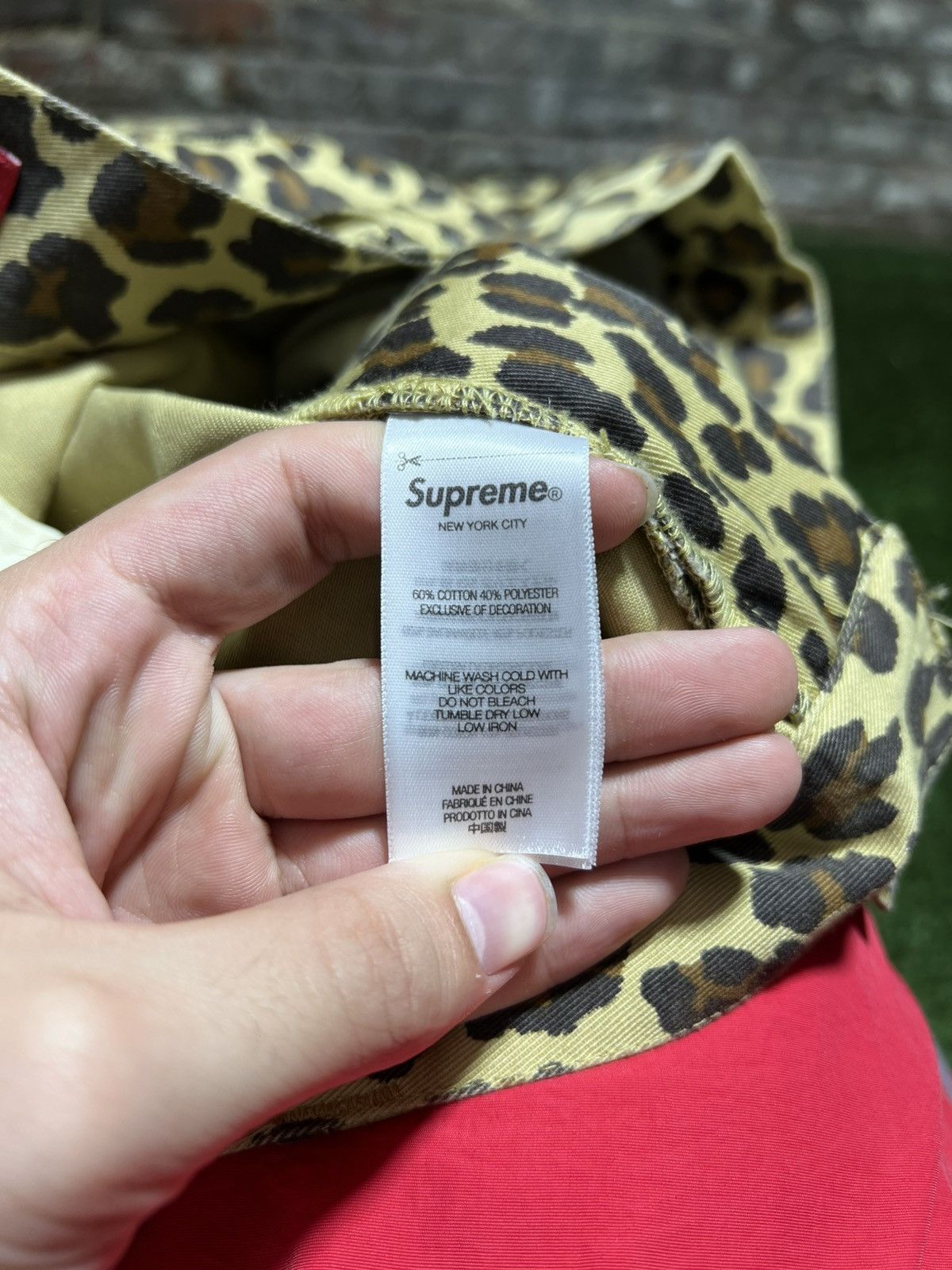Supreme Supreme Cheetah Chino Pants Size US 34 / EU 50 - 5 Thumbnail