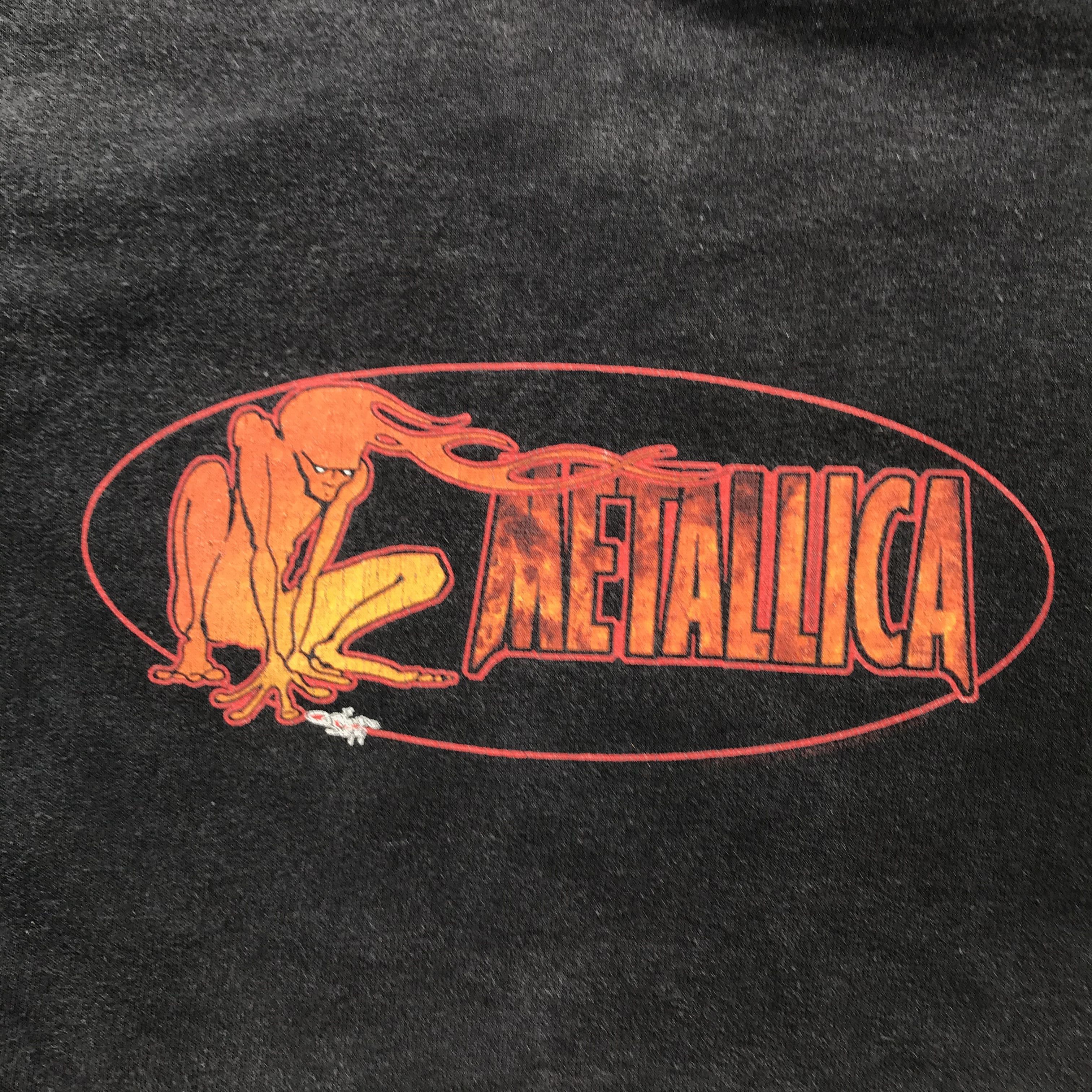 Metallica Vintage Metallica Band Tshirt Long Sleeve 1999 Size US L / EU 52-54 / 3 - 5 Thumbnail