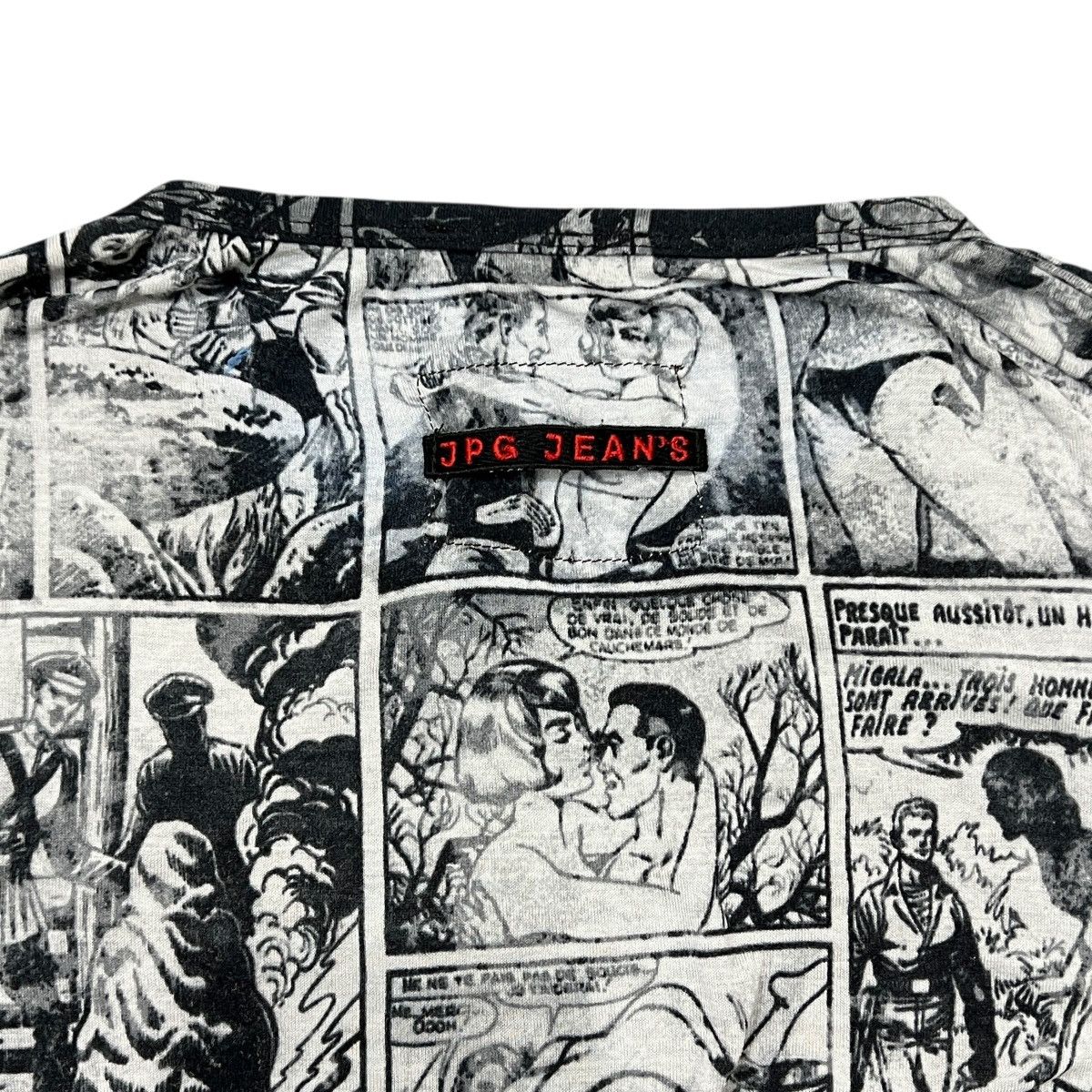 Jean Paul Gaultier Jean Paul GAULTIER 1995 Graphic Cartoon Comics S/S T-Shirts Size US M / EU 48-50 / 2 - 9 Thumbnail