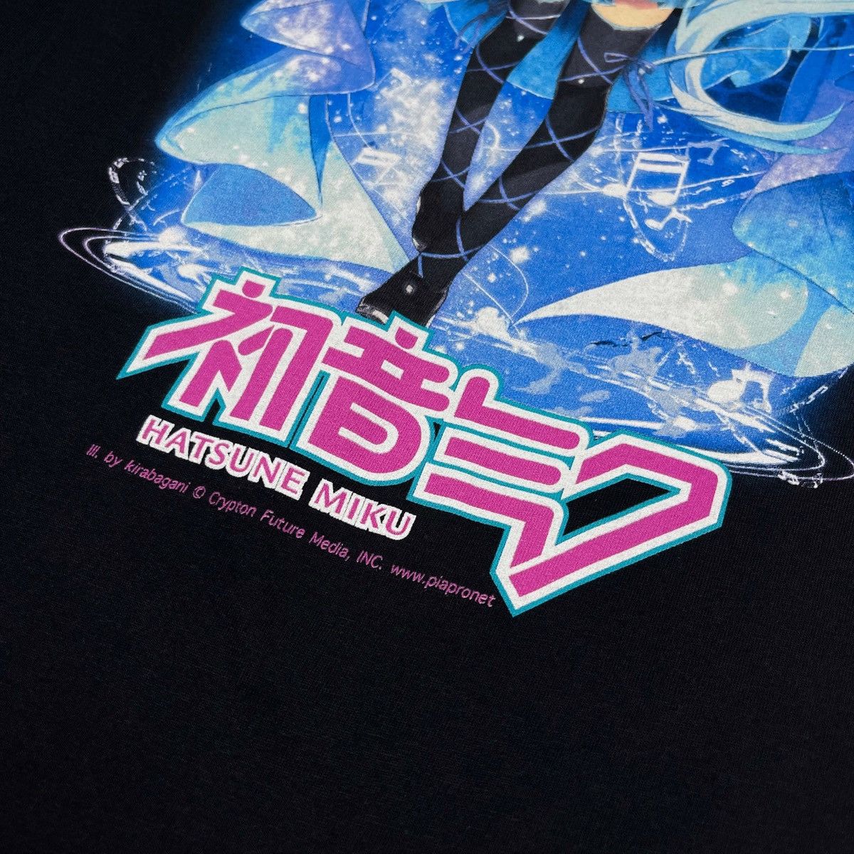 Anime × Japanese Brand Hatsune Miku Vocaloid Graphic T-Shirt Size US XL / EU 56 / 4 - 4 Thumbnail
