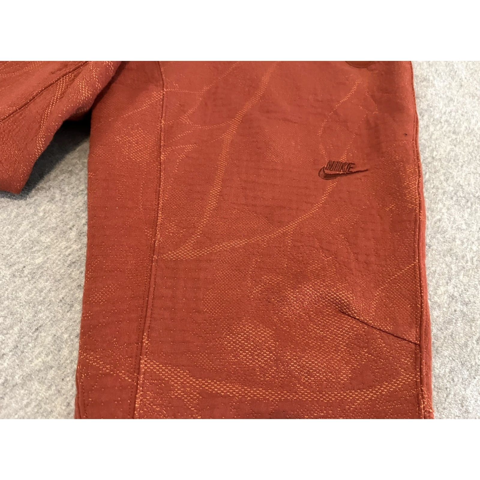 Nike Nike Therma-Fit ADV Tech Pack Fleece Joggers Sweat Pants Mens Small NWT Brown/Orange Jogger Activewear Redesign 90s? Size US 29 - 4 Thumbnail